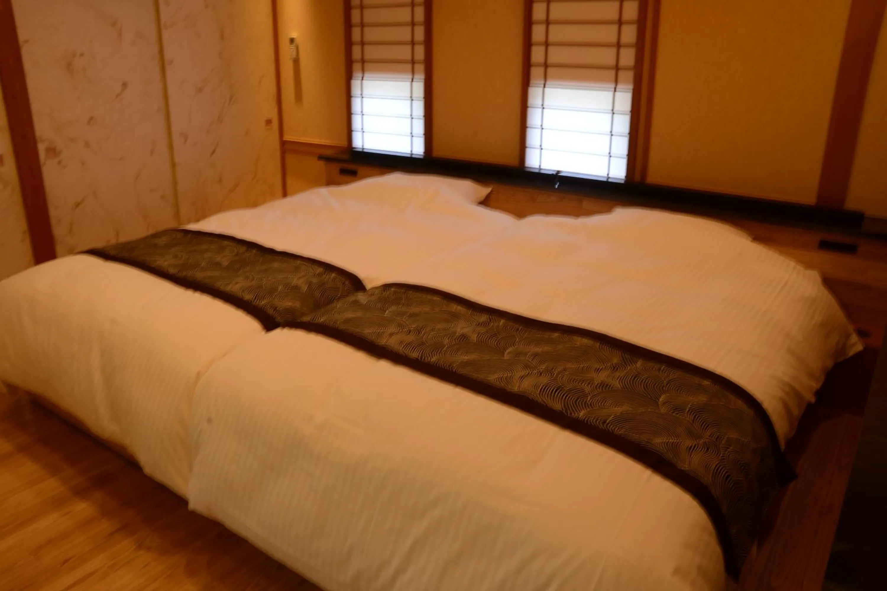 Bedroom, Bed in Arima Onsen Gekkoen Korokan
