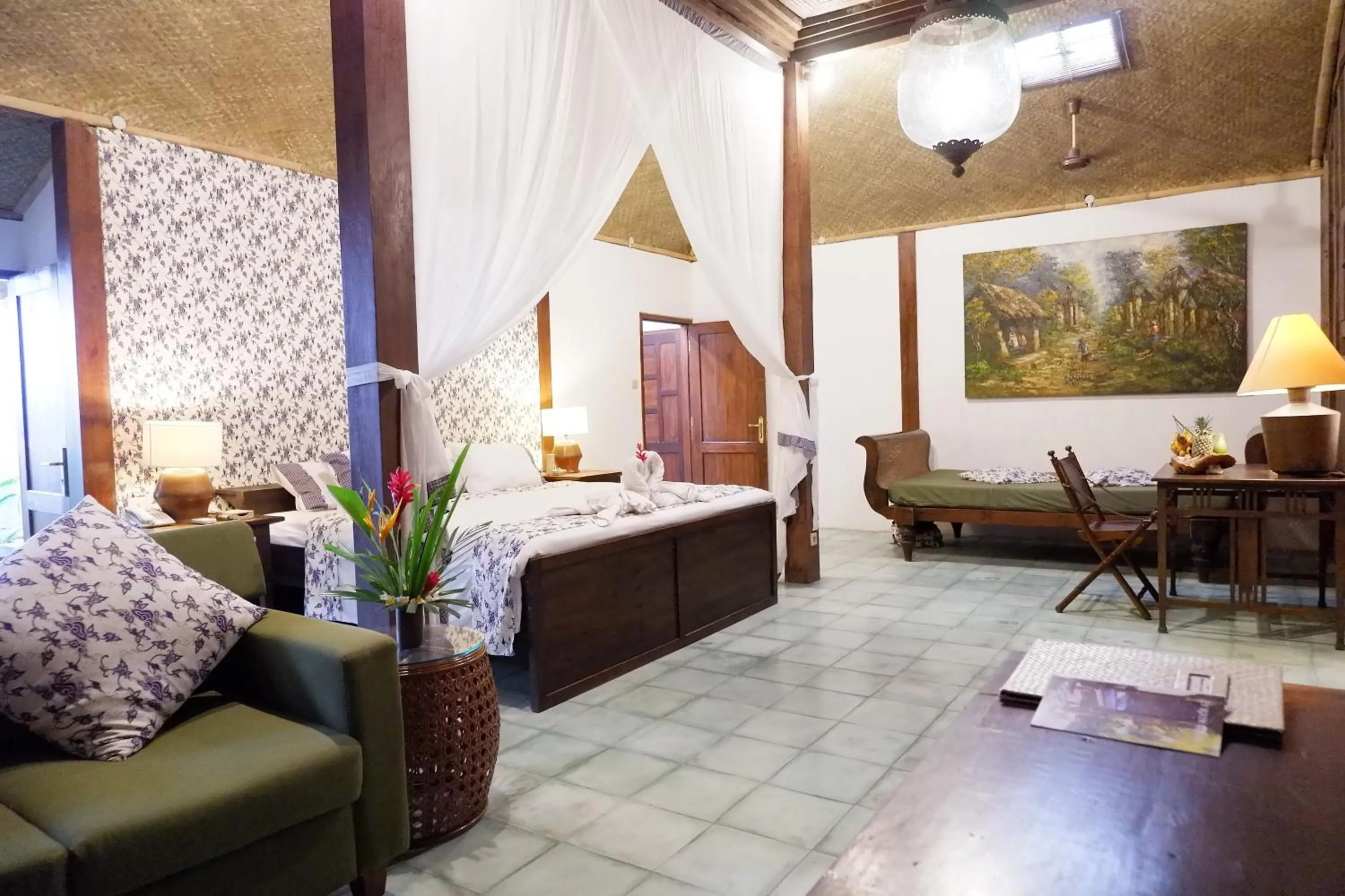 Bedroom in D'omah Yogya Hotel