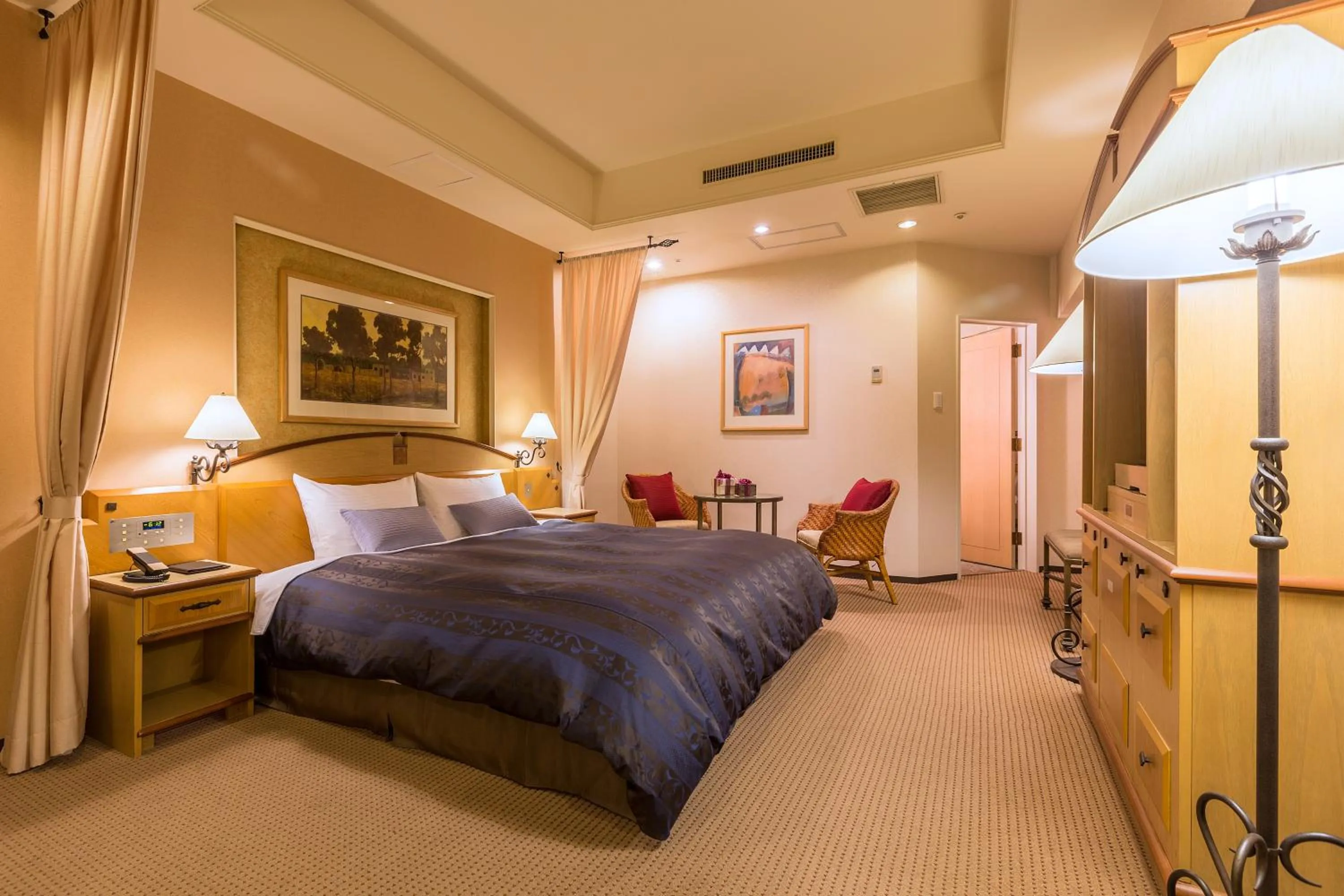 Photo of the whole room, Bed in Hotel Resol Sapporo Nakajima Koen