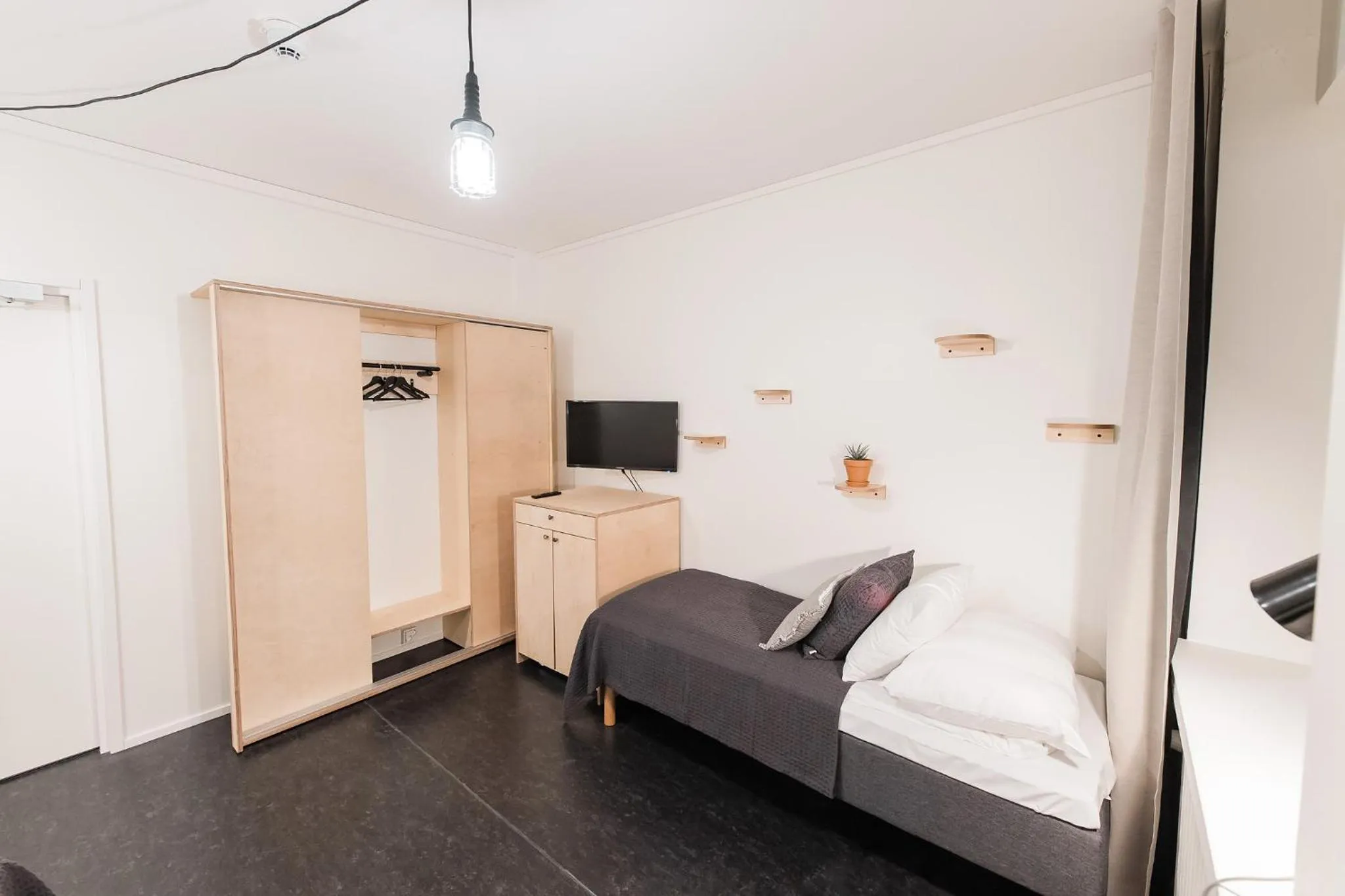 Bed in Forenom Hostel Jyväskylä