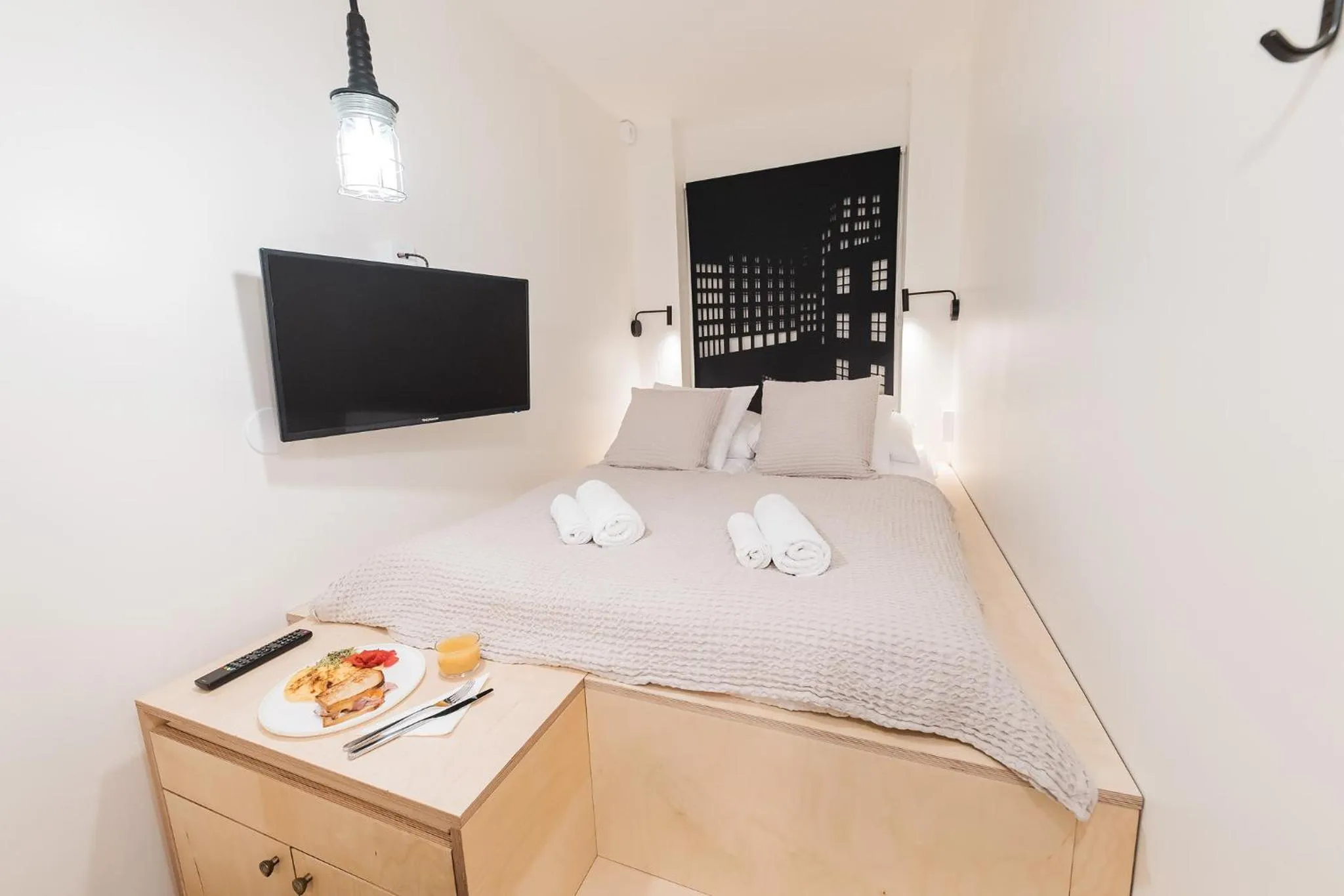 Bed in Forenom Hostel Jyväskylä