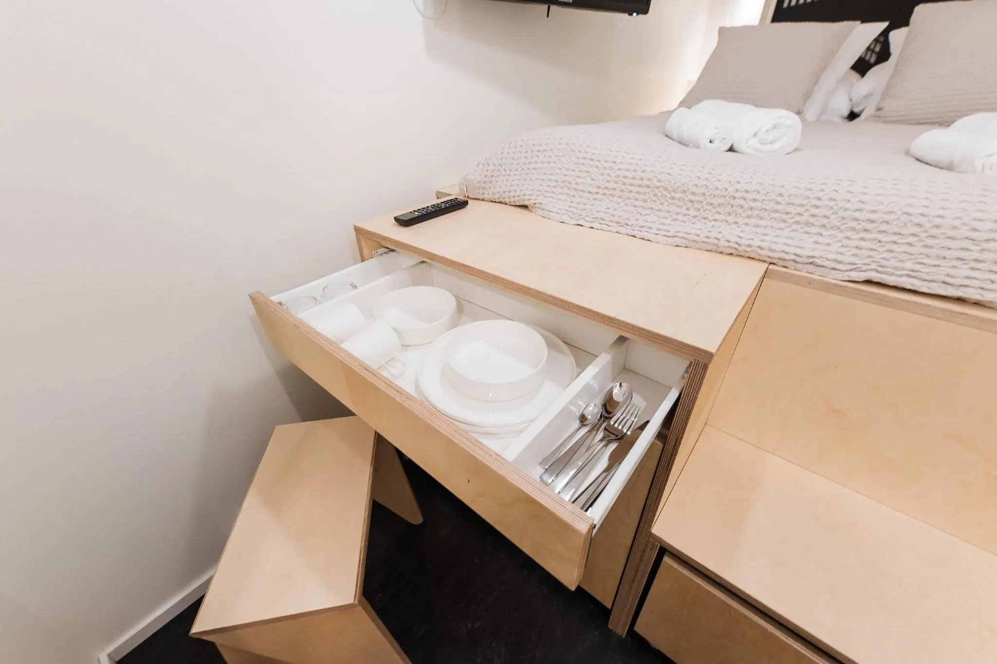 Bed in Forenom Hostel Jyväskylä