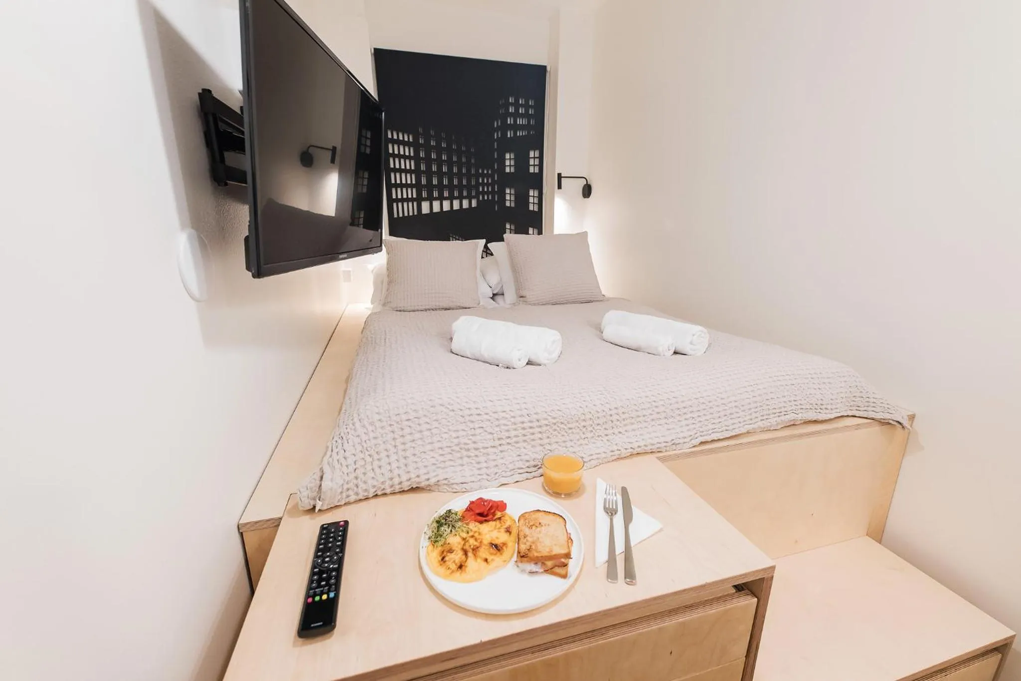 Bed in Forenom Hostel Jyväskylä