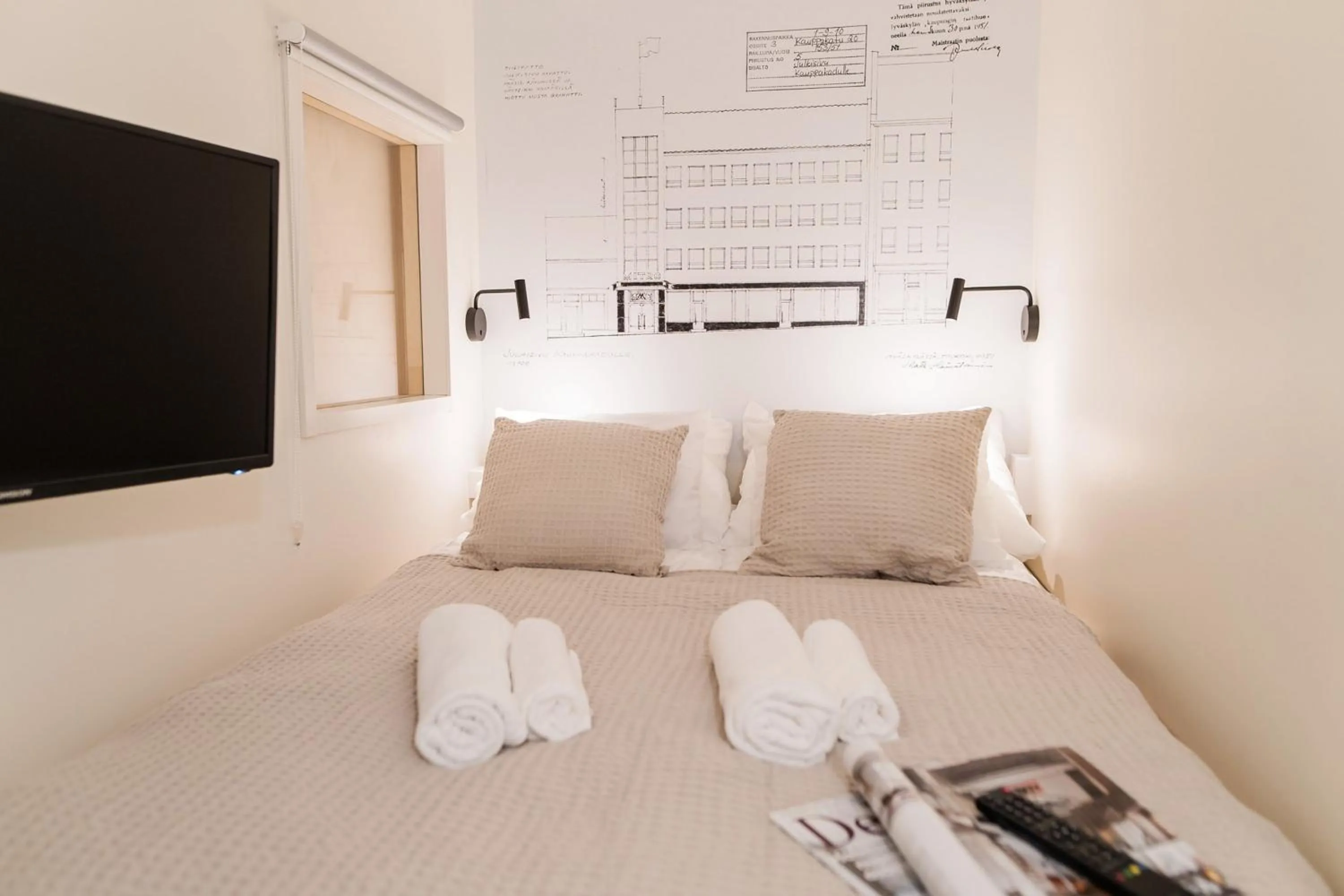 Bed in Forenom Hostel Jyväskylä