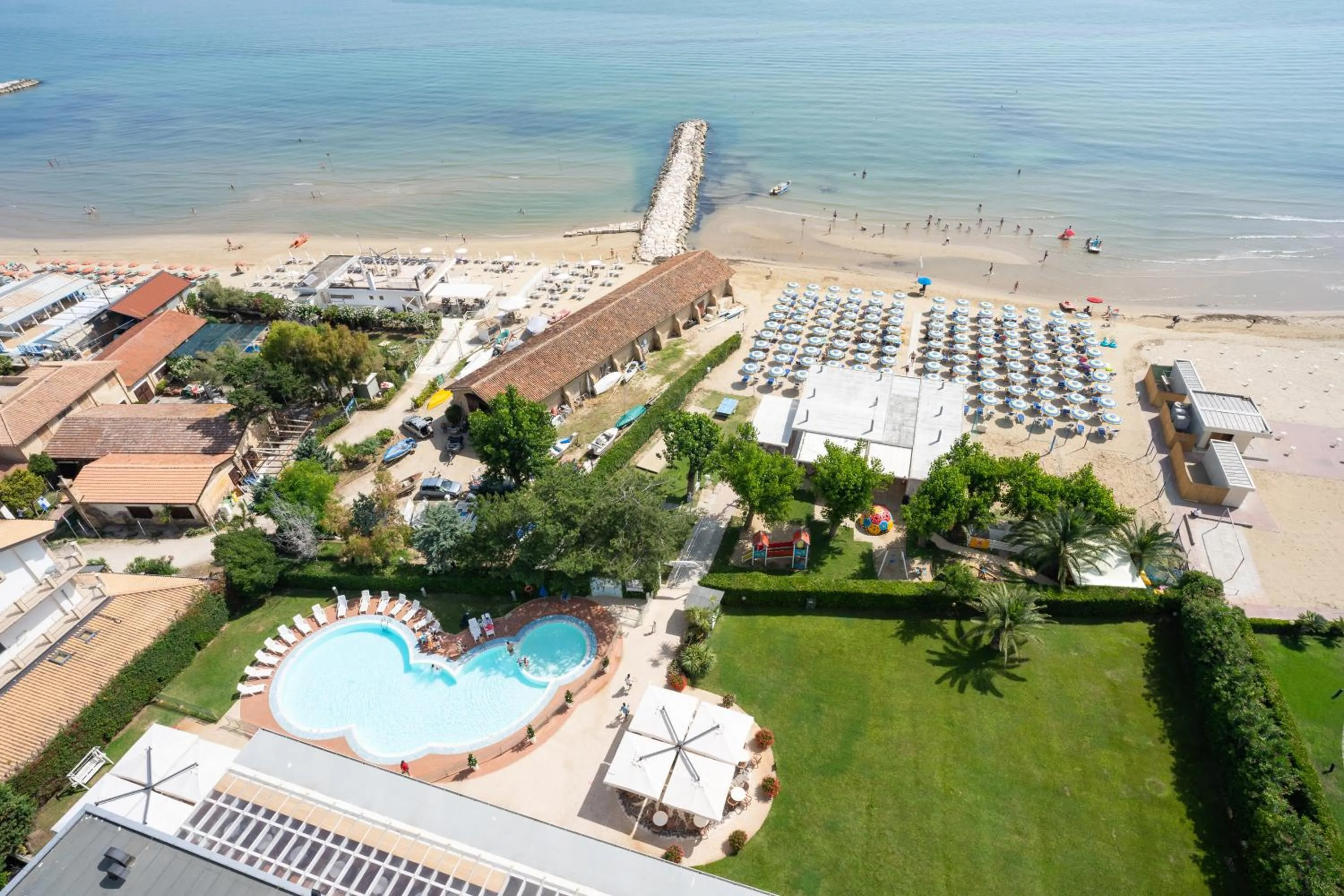 Garden in Hermitage Hotel