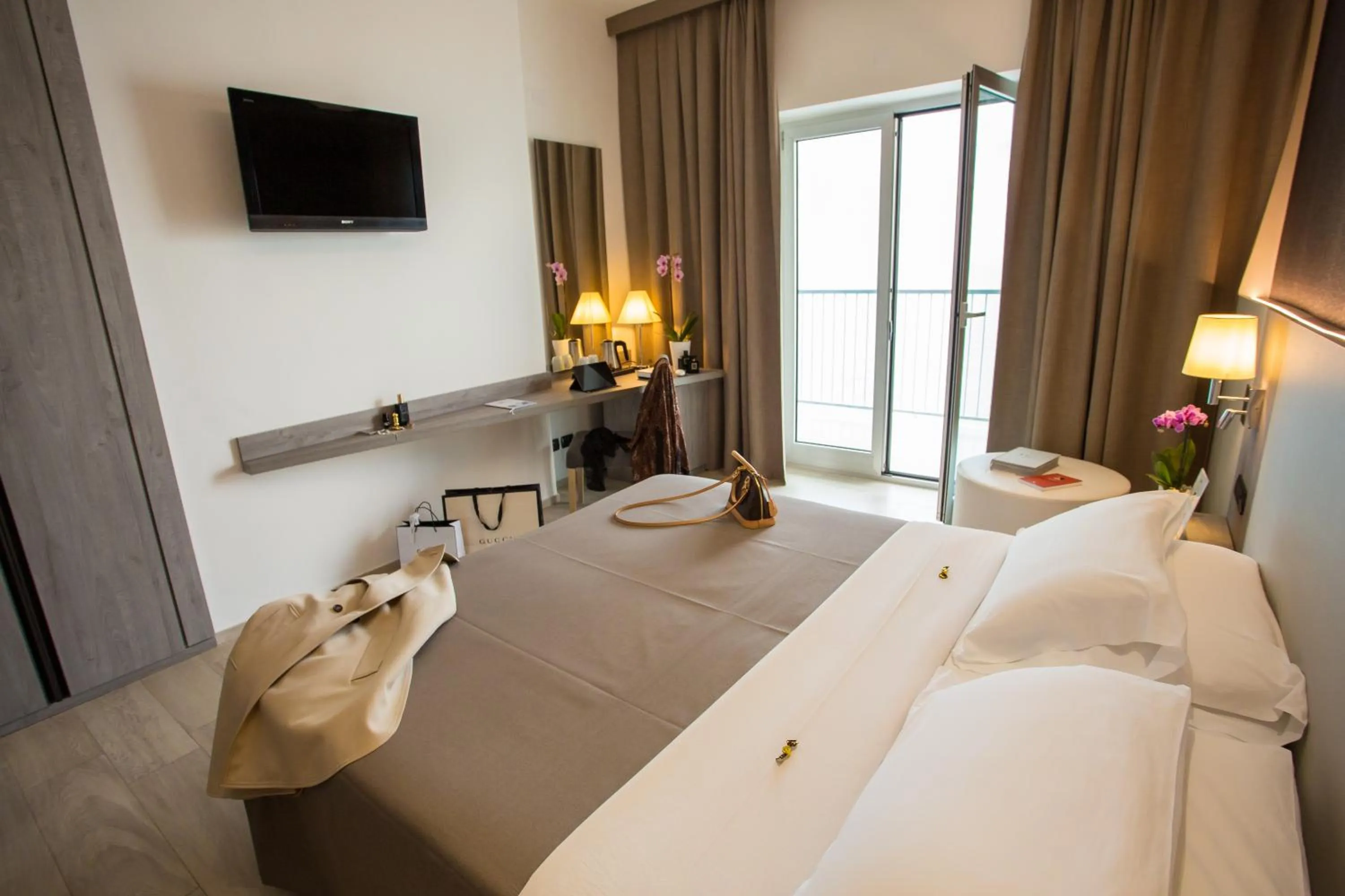 Bedroom, Bed in Hermitage Hotel