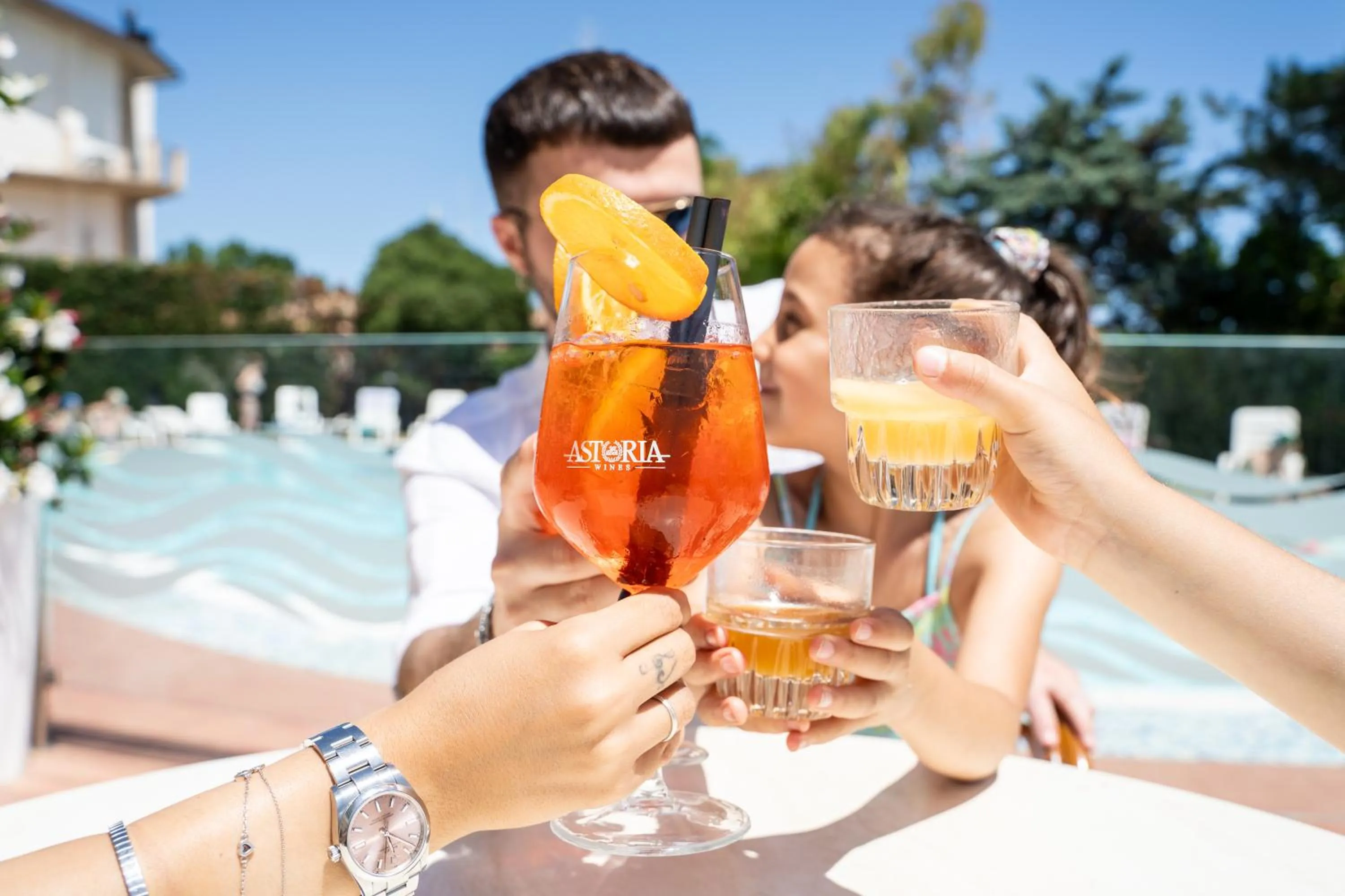 Swimming pool in Hermitage Hotel