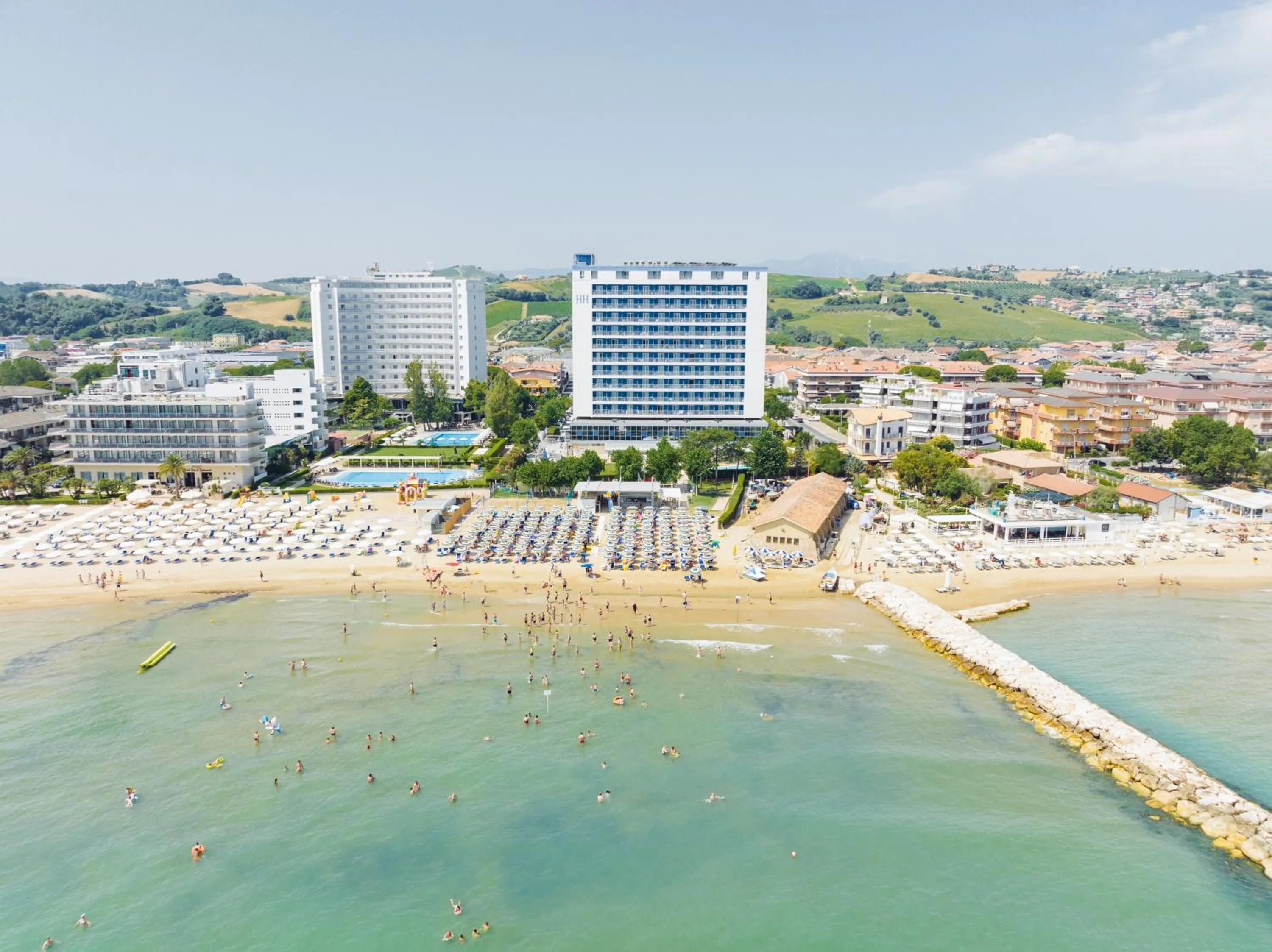 Bird's eye view in Hermitage Hotel
