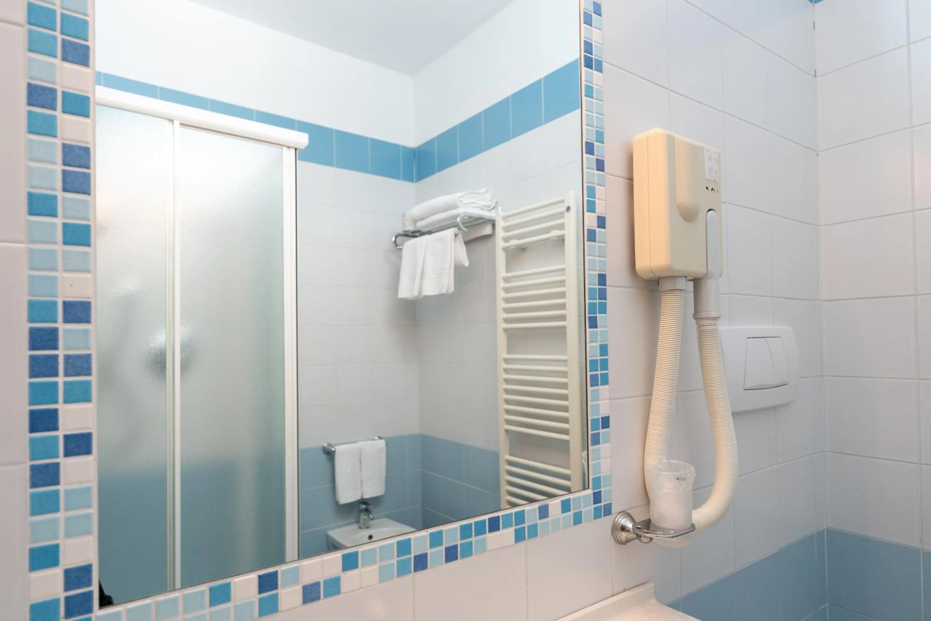 Shower in Hermitage Hotel