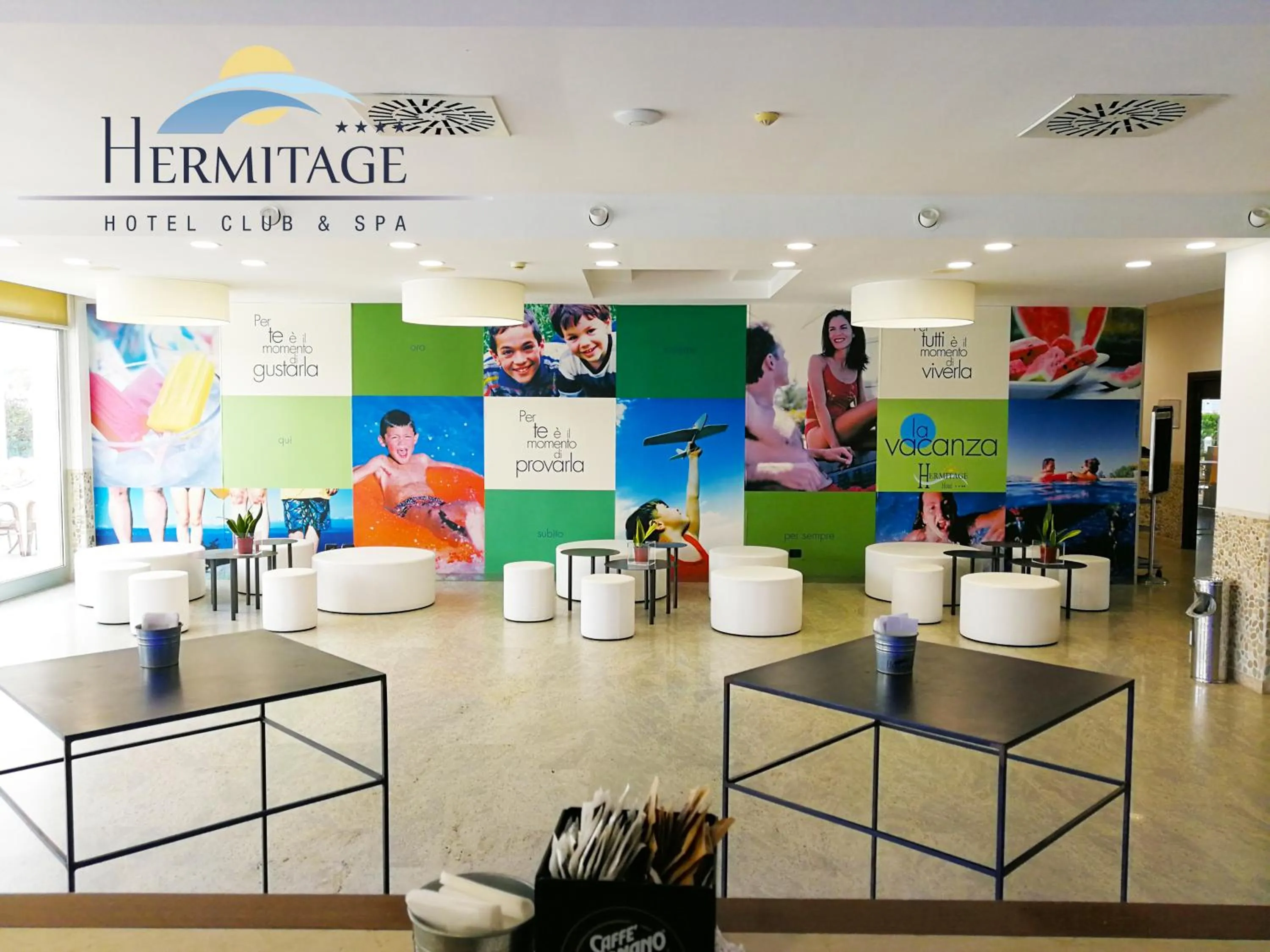 Communal lounge/ TV room in Hermitage Hotel