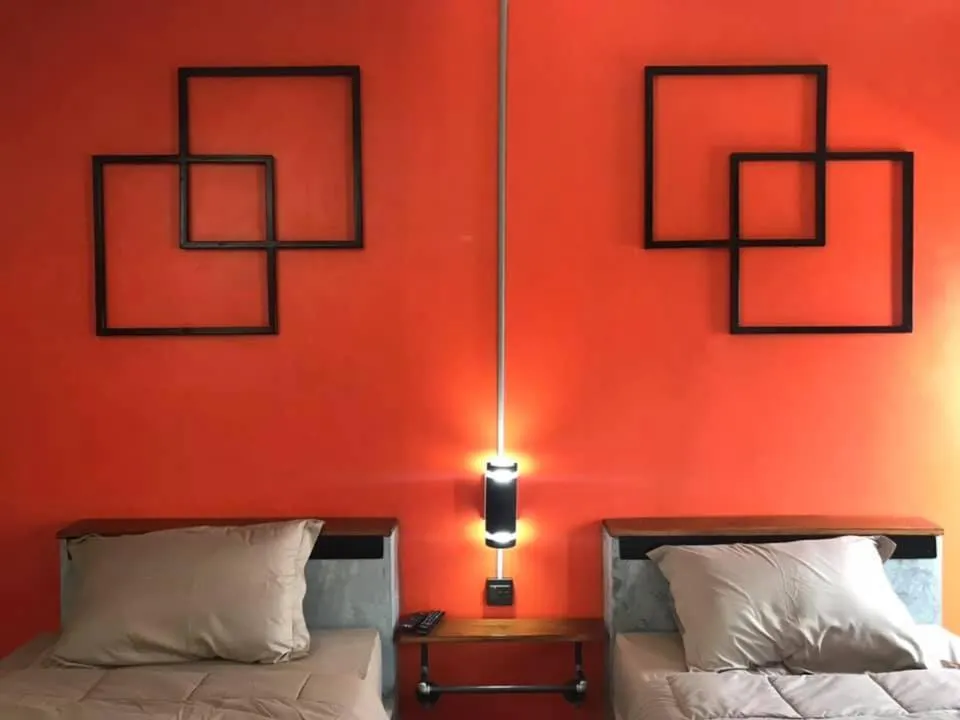 Bed in Janrawee Resort