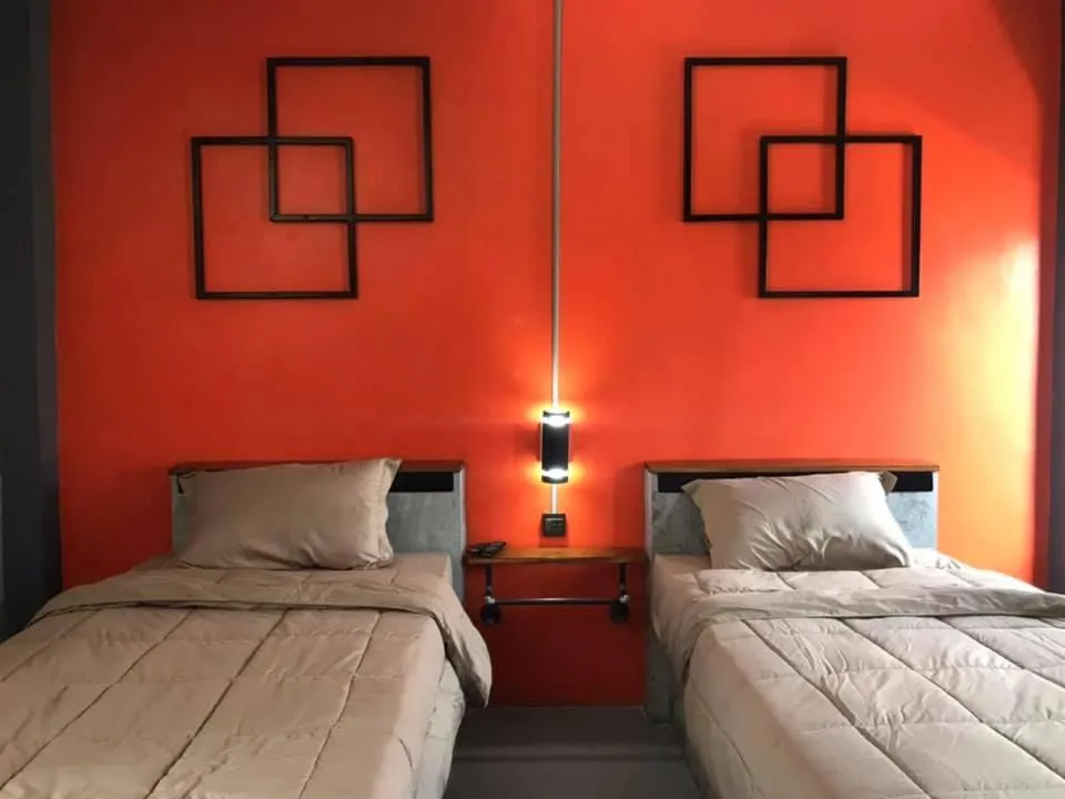 Bed in Janrawee Resort