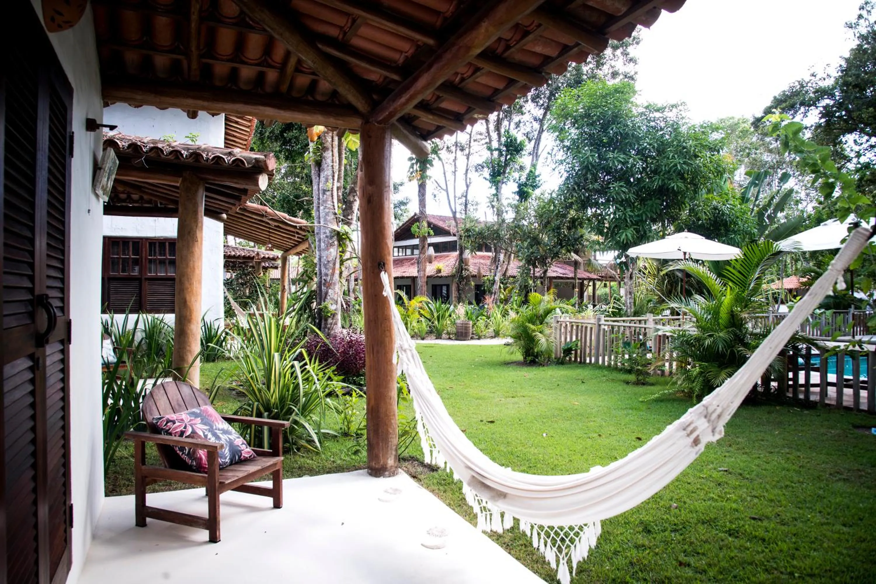 Garden view in Cheiro Nativo - Chalés & Pousada