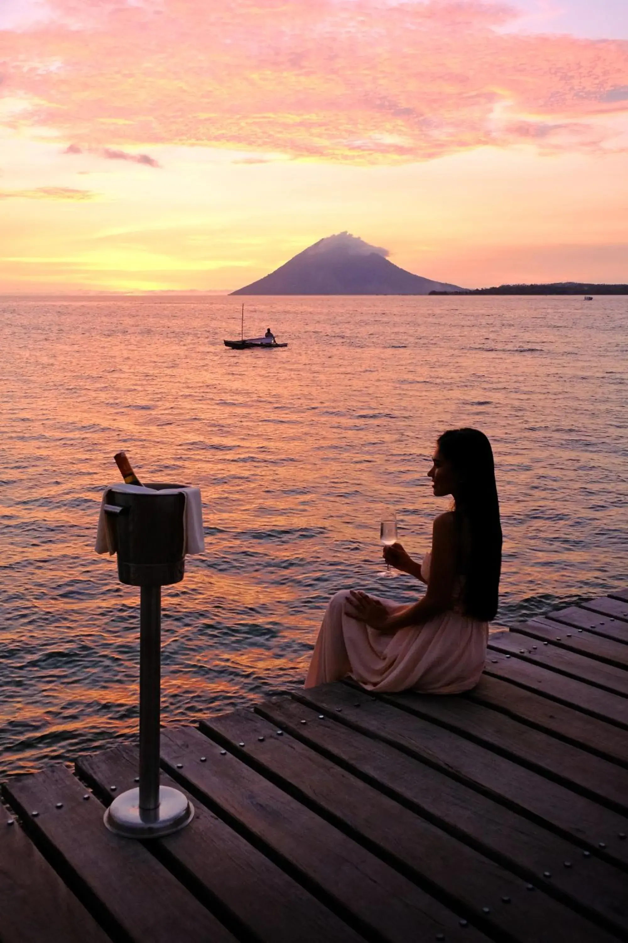 Beach in Grand Luley Manado