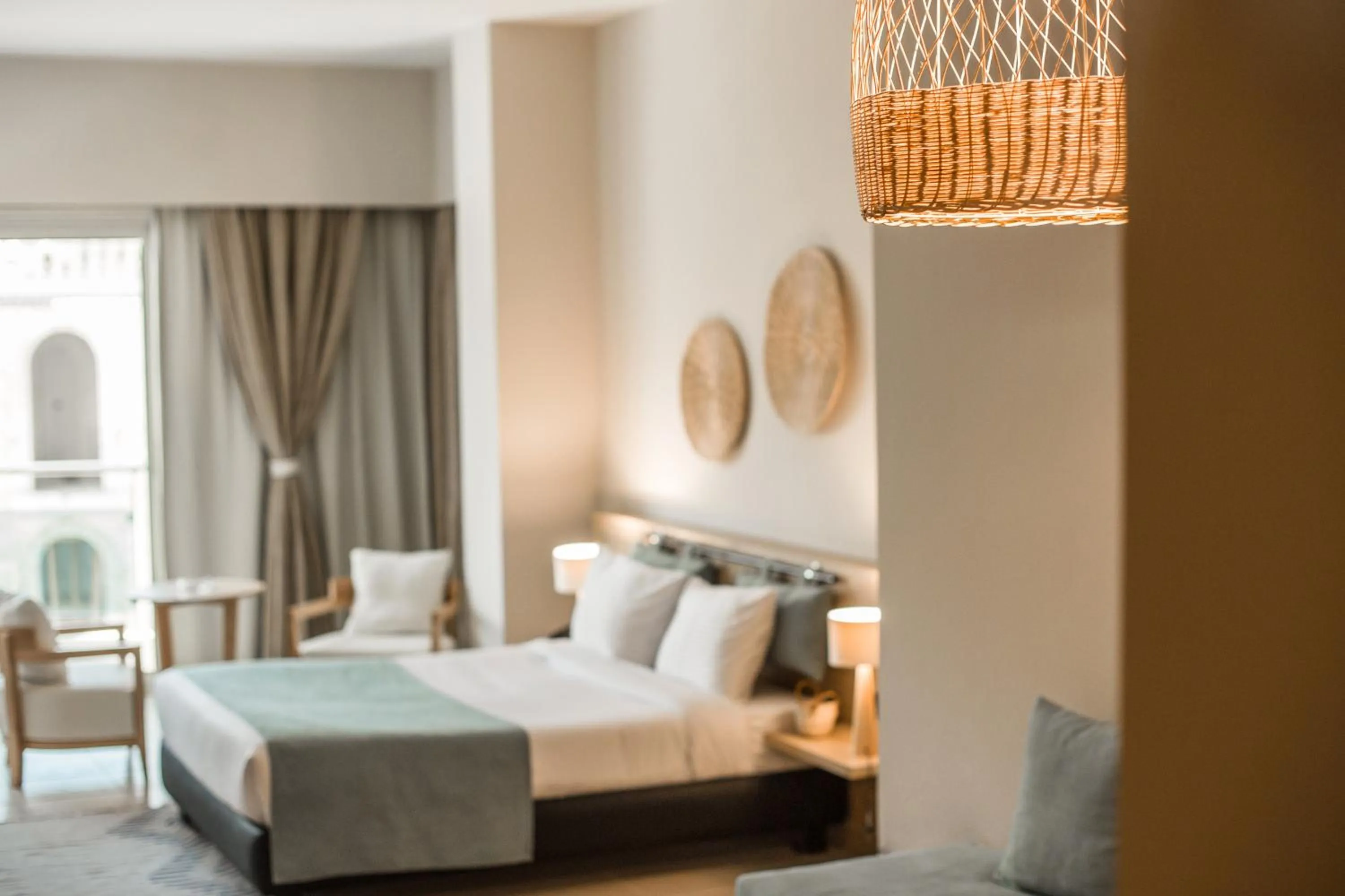 Bed in Redcon Suites