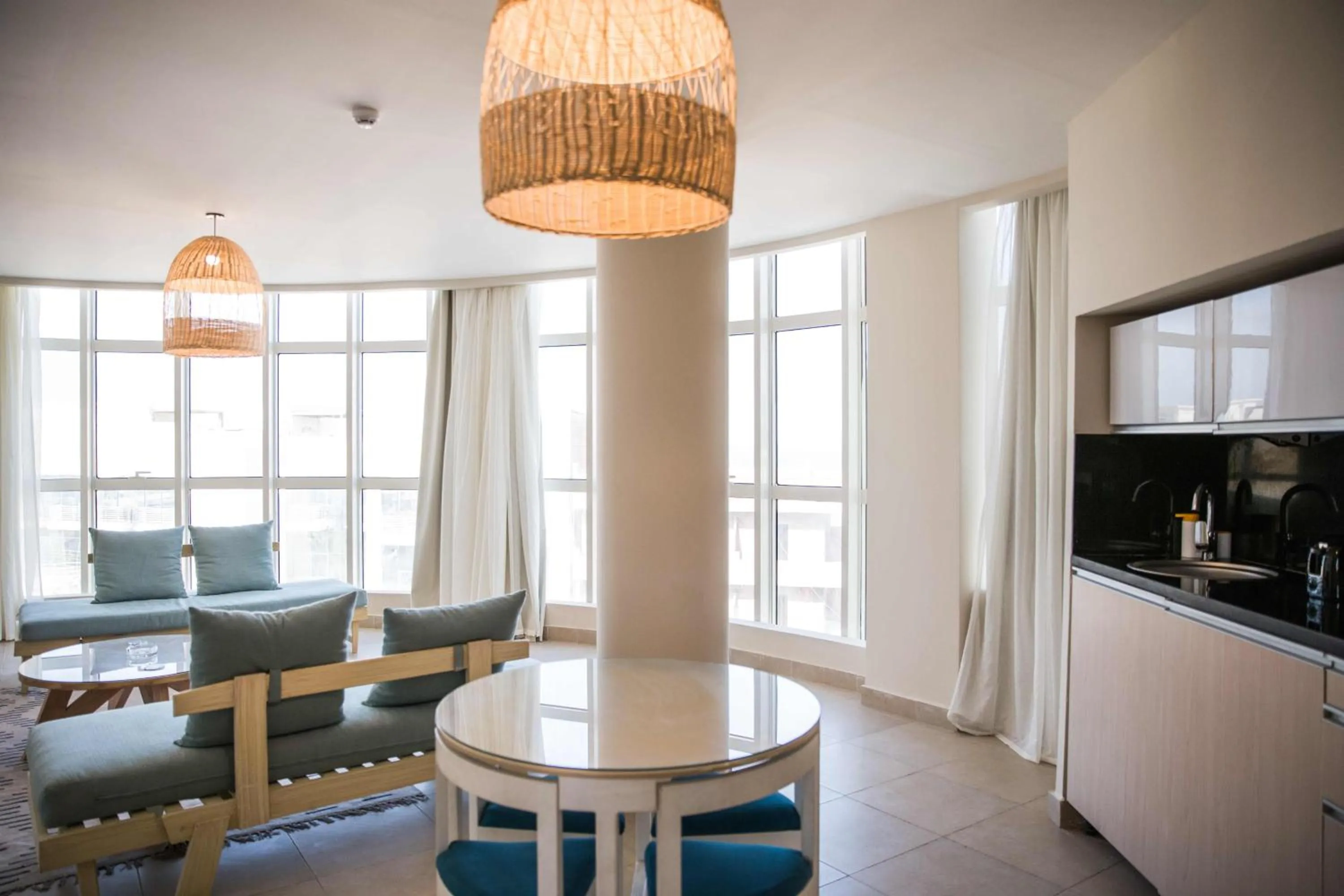 Living room in Redcon Suites