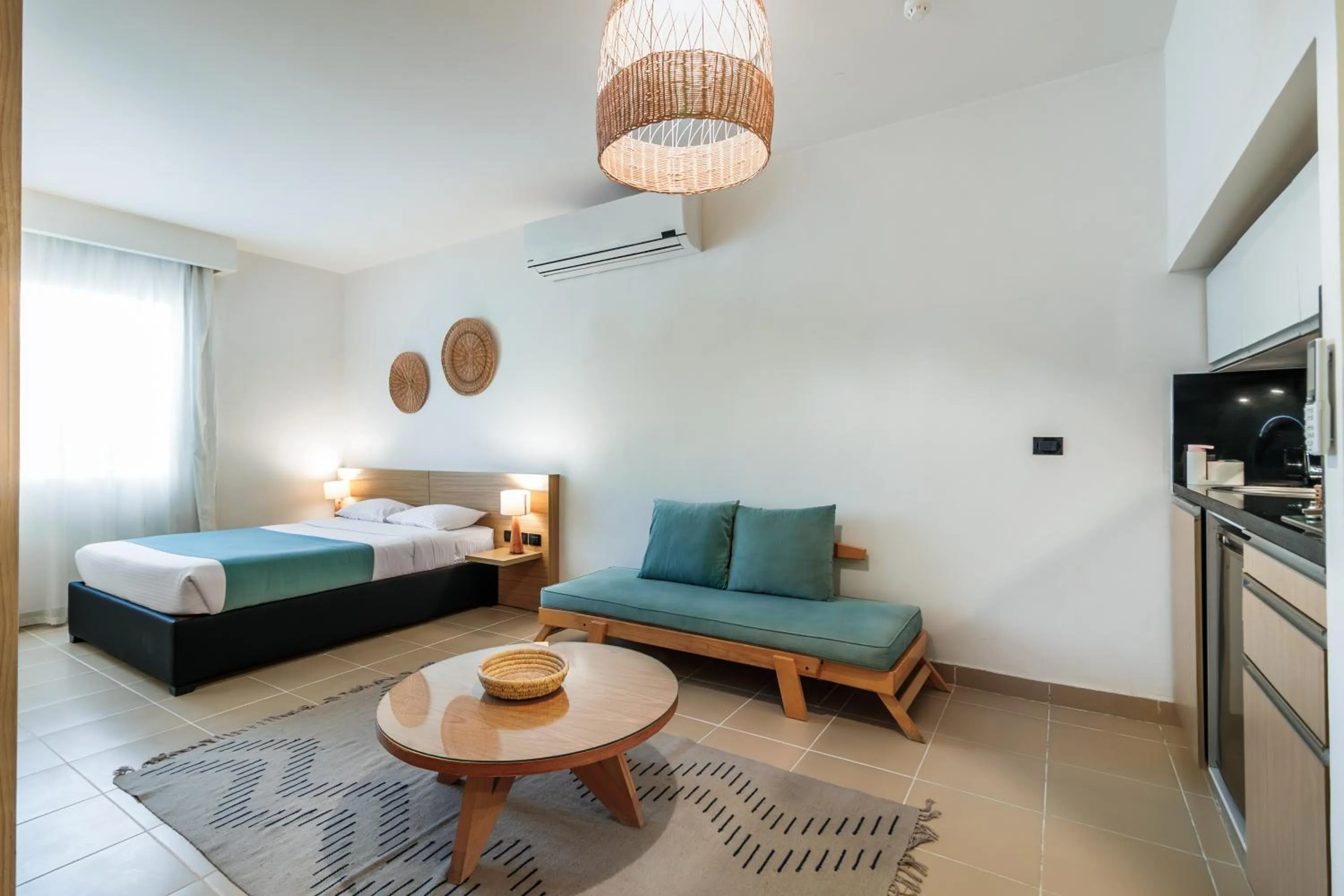 Bed in Redcon Suites