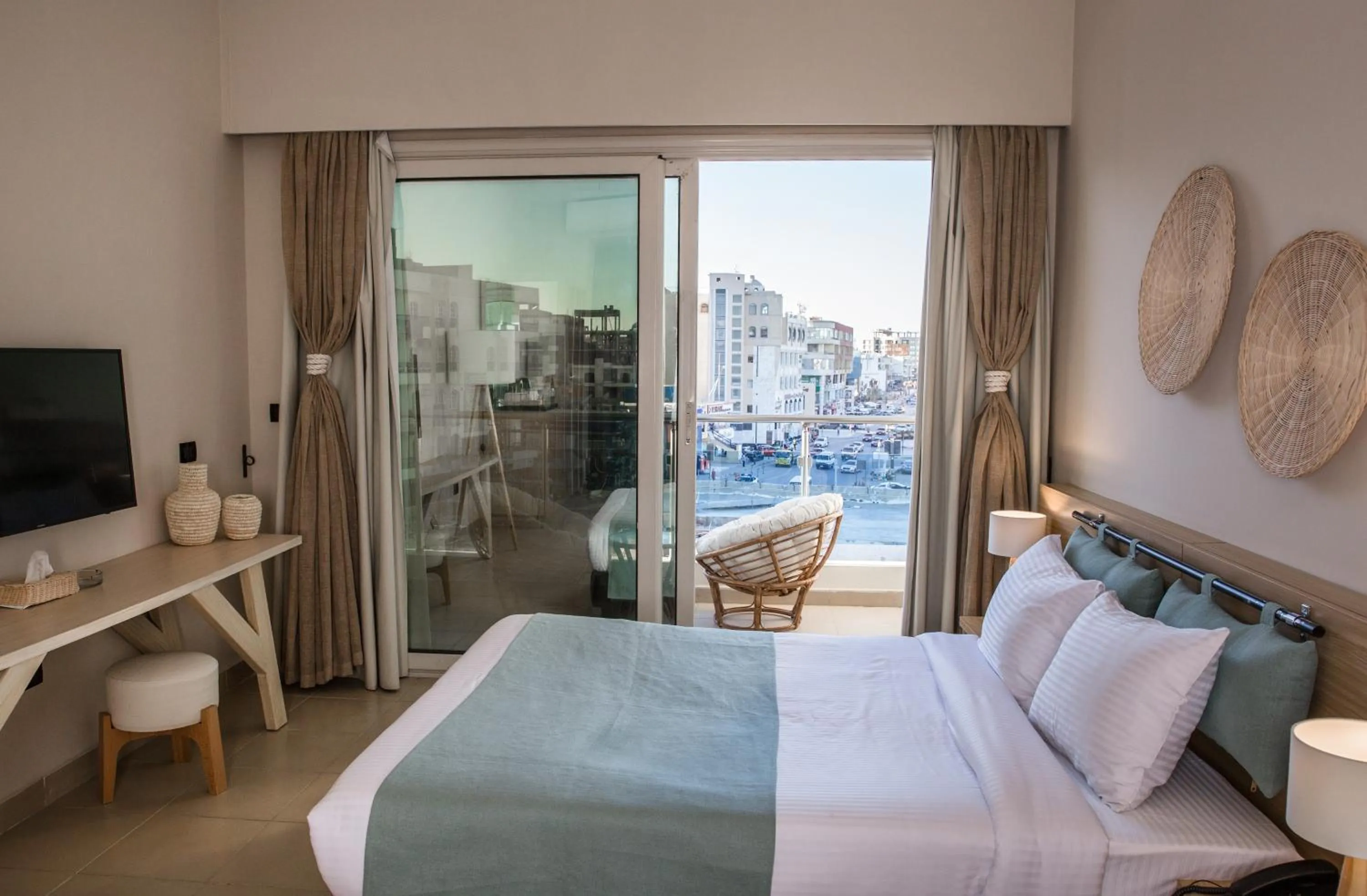 Bed in Redcon Suites