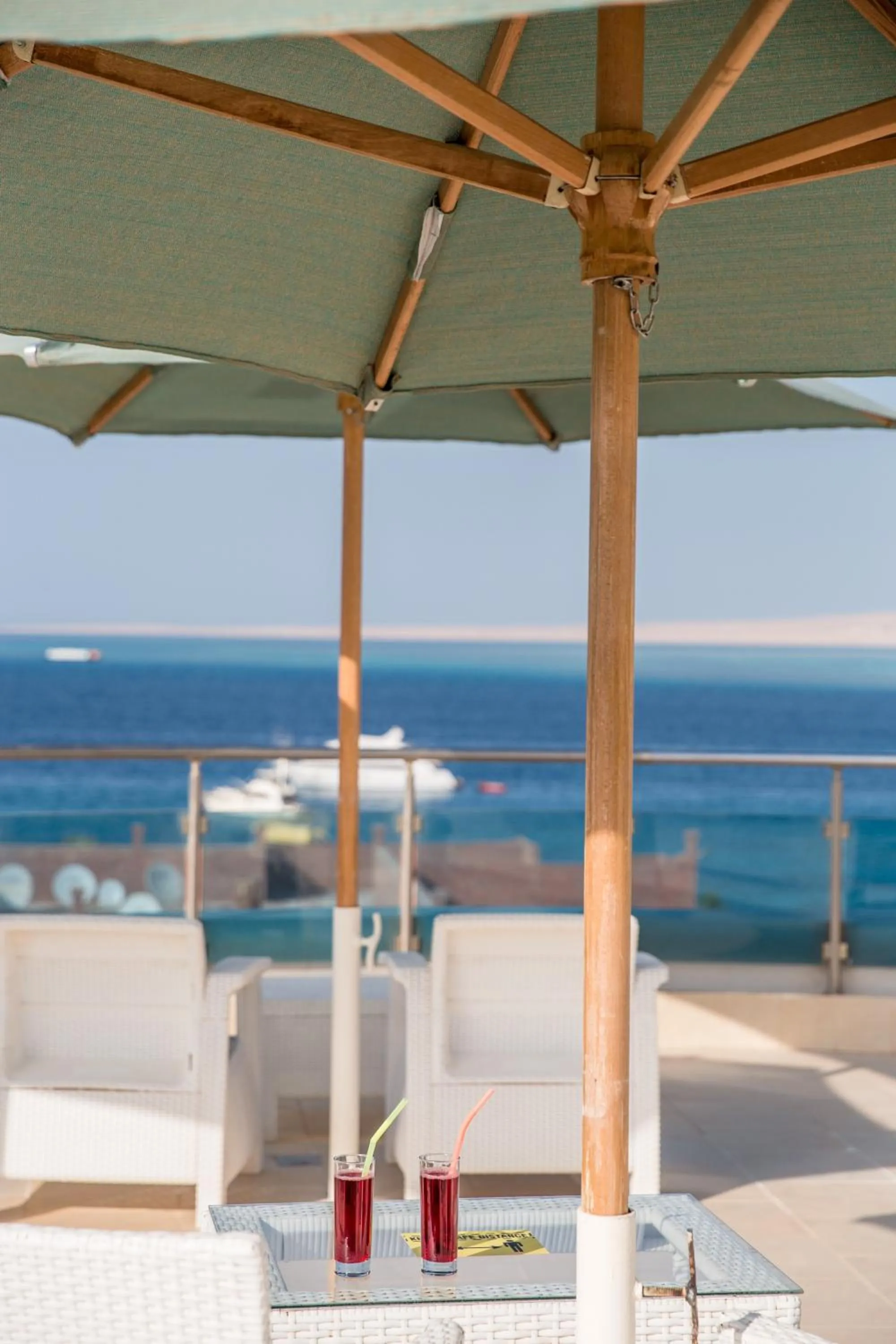 Seating area in Redcon Suites