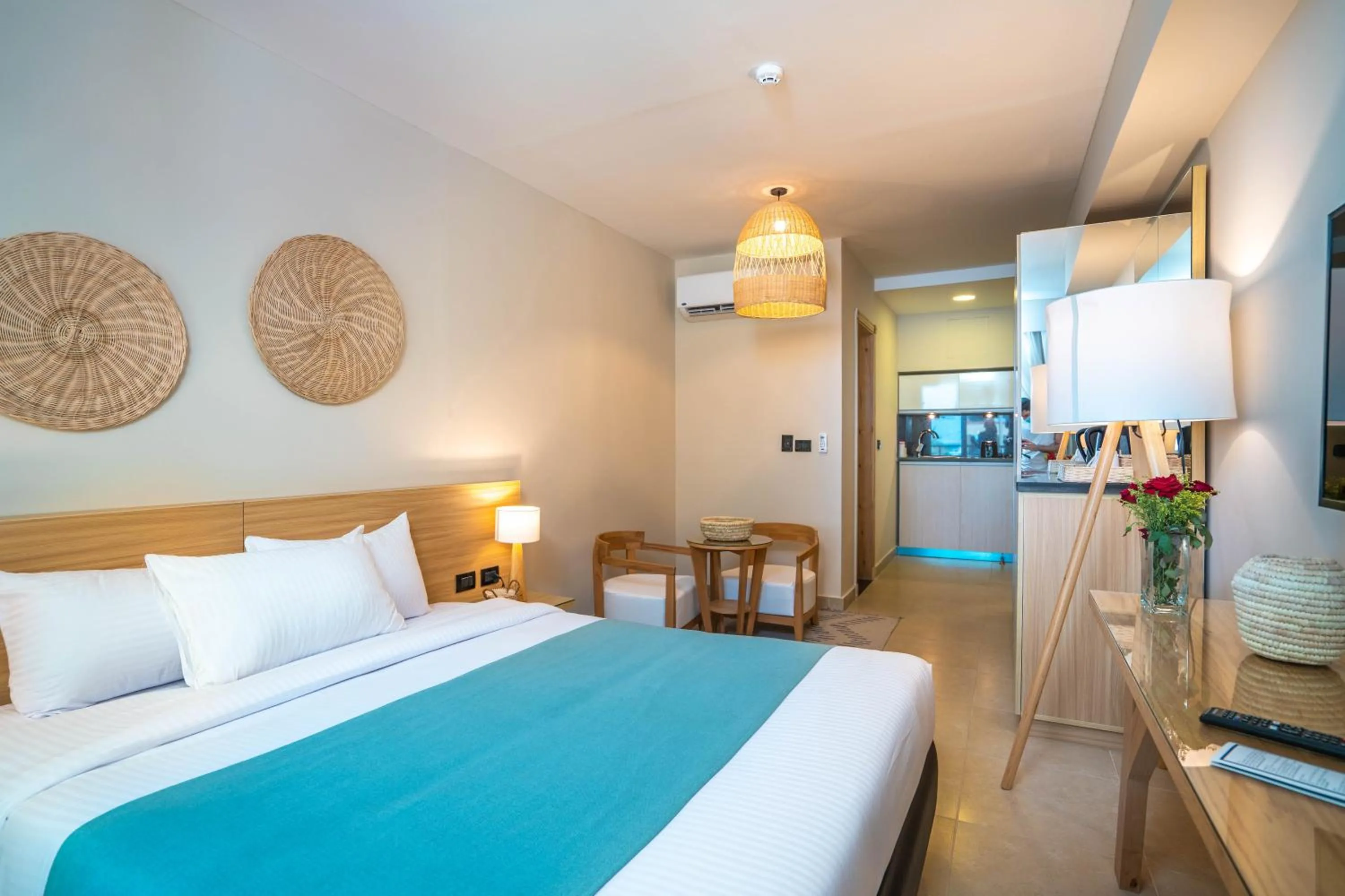 Bed in Redcon Suites