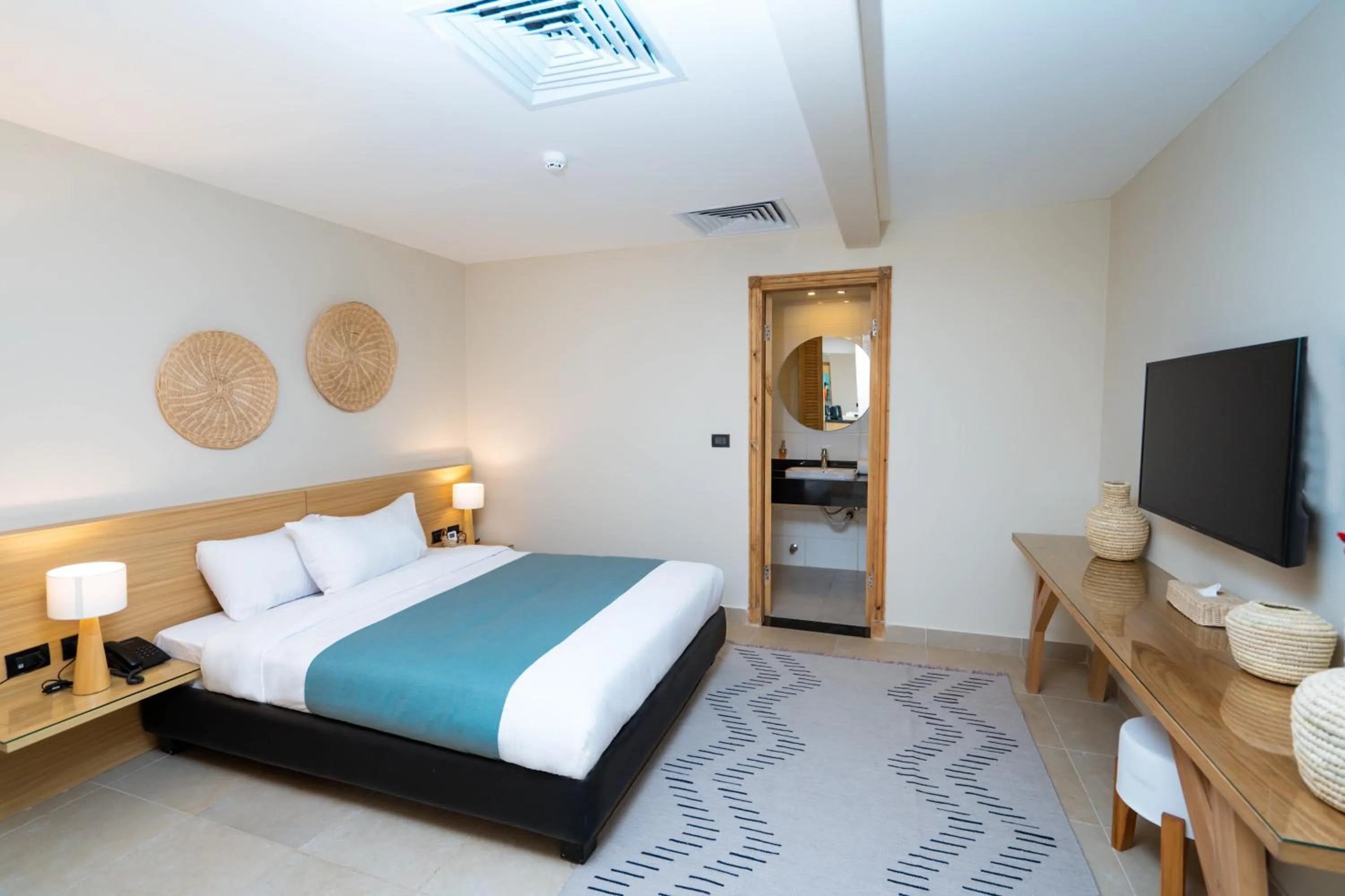 Bed in Redcon Suites