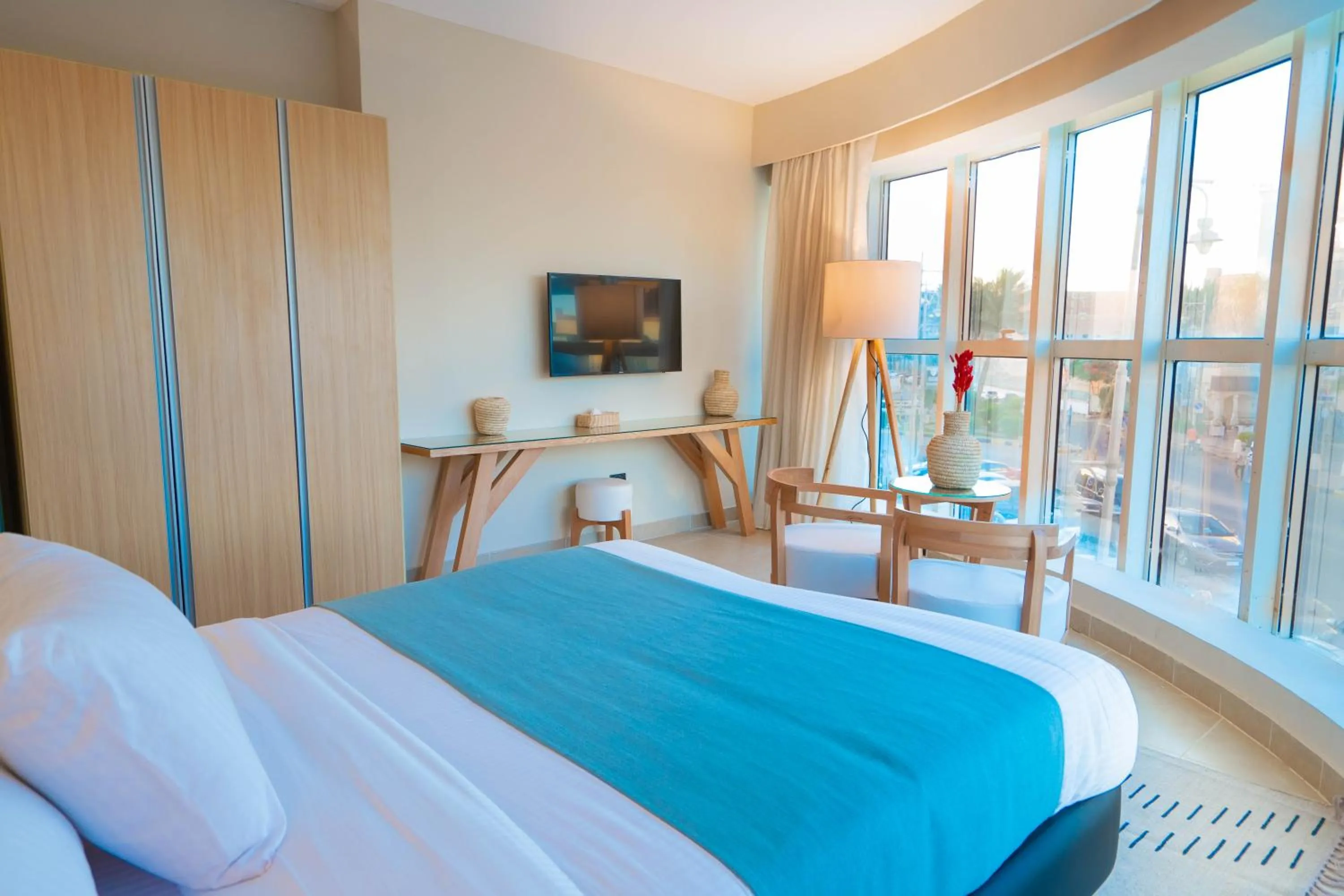 Bed in Redcon Suites