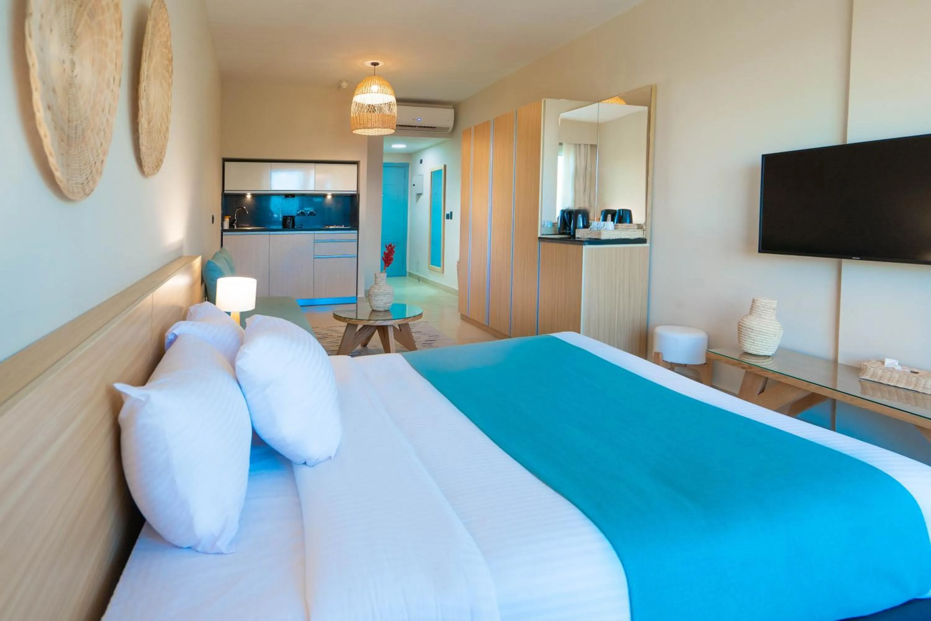 Bed in Redcon Suites