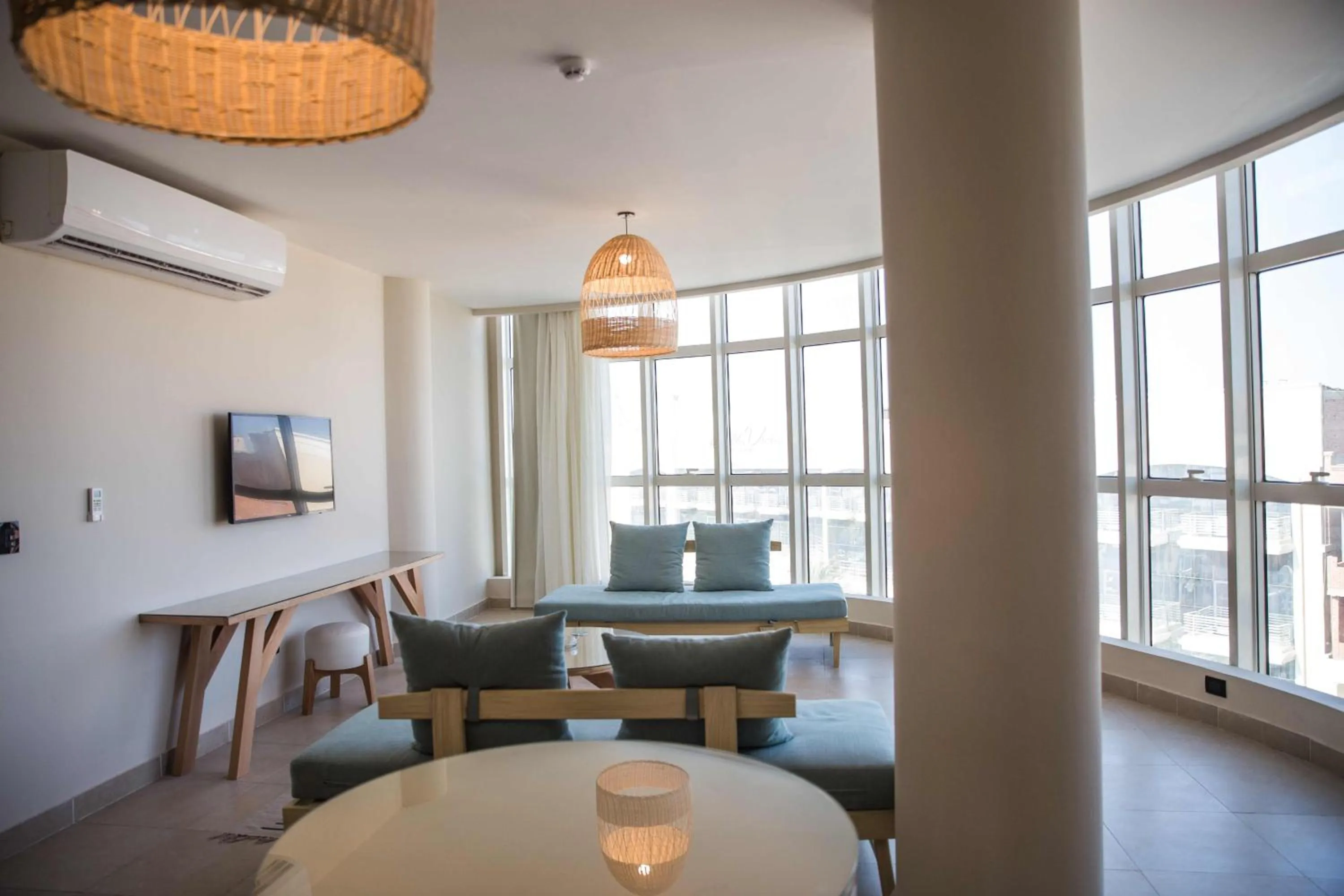 Living room in Redcon Suites