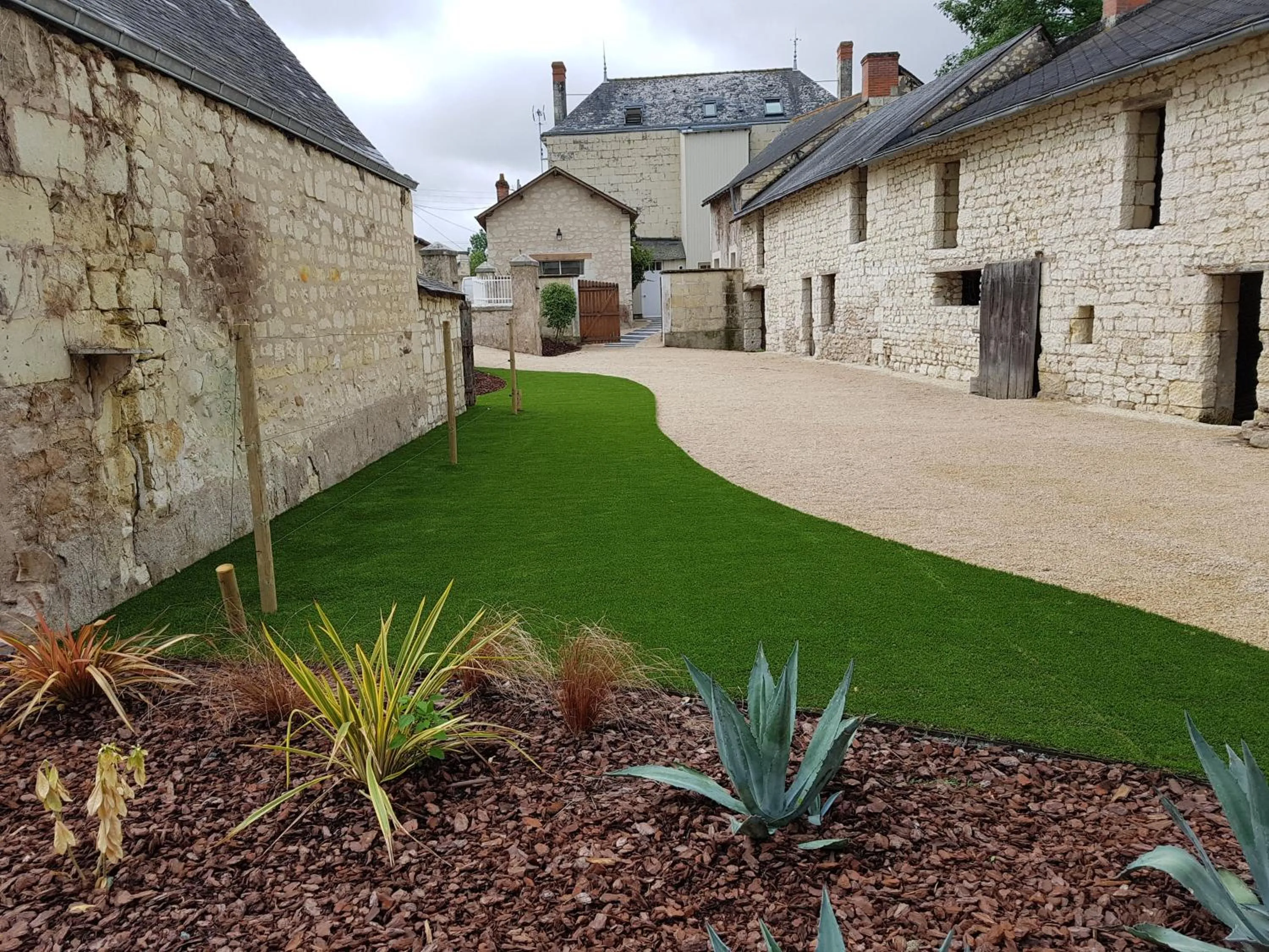 Garden view in En Rou Libre