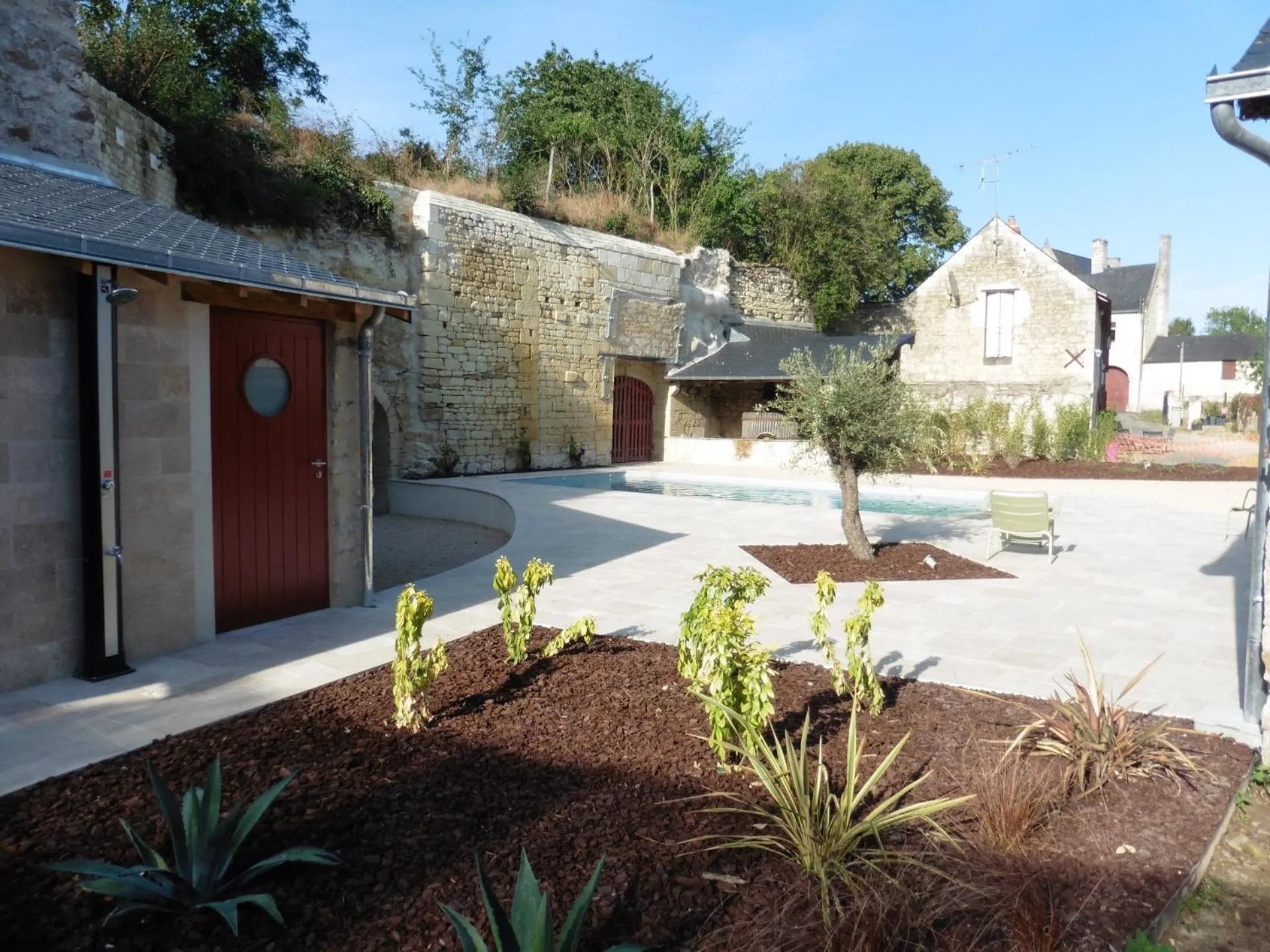 Pool view in En Rou Libre