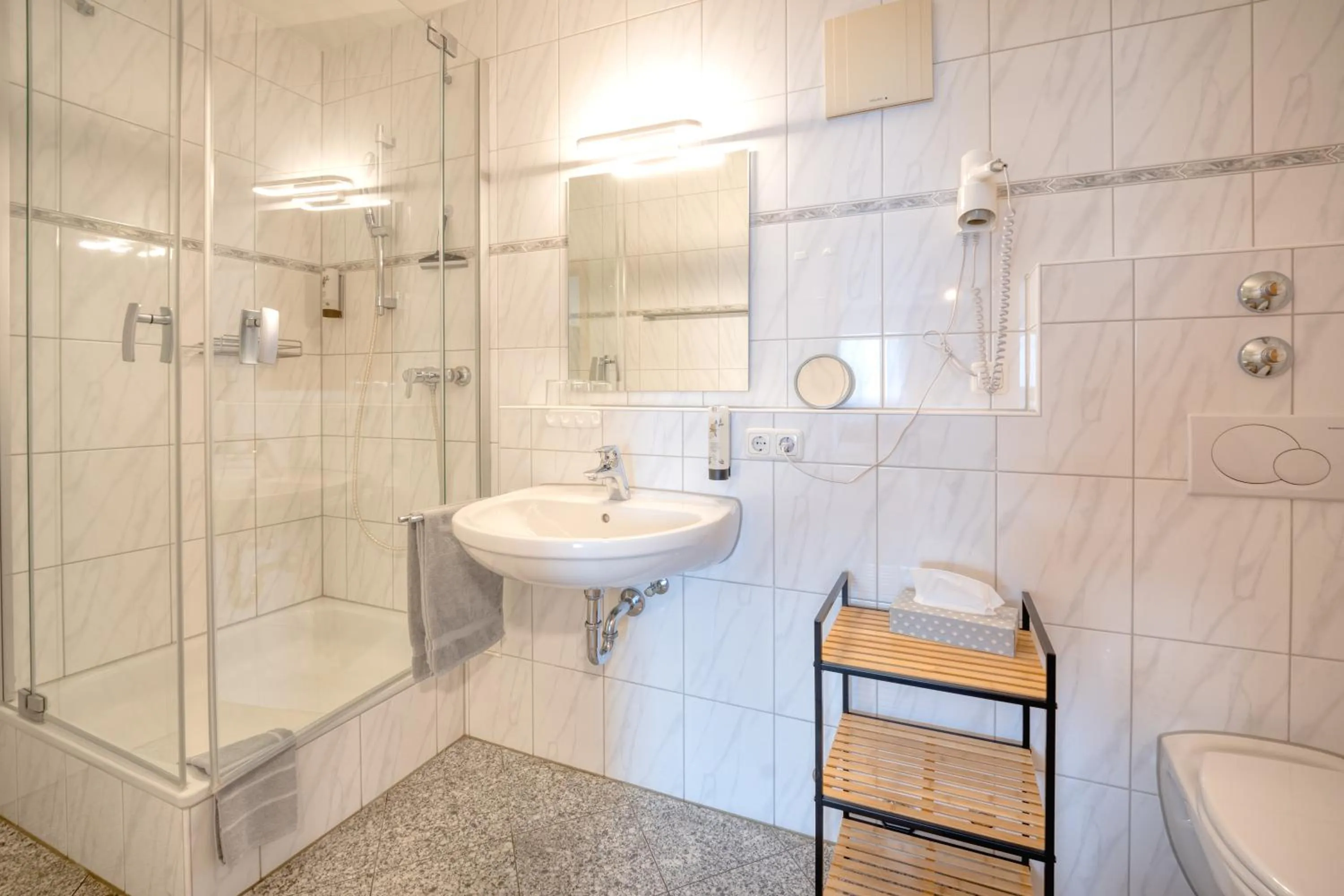 Bathroom in Hotel Schaider