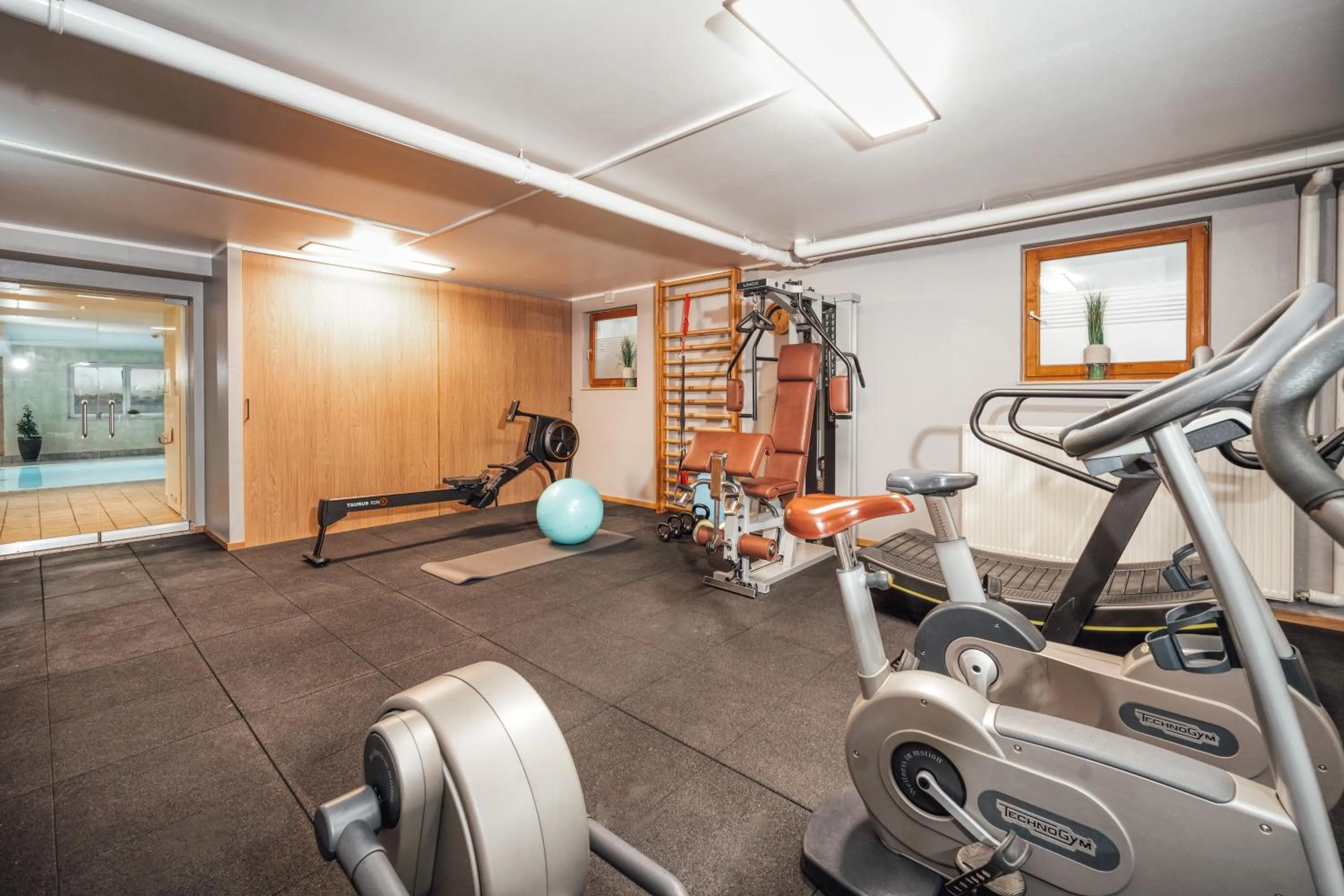 Fitness centre/facilities in Hotel Schaider