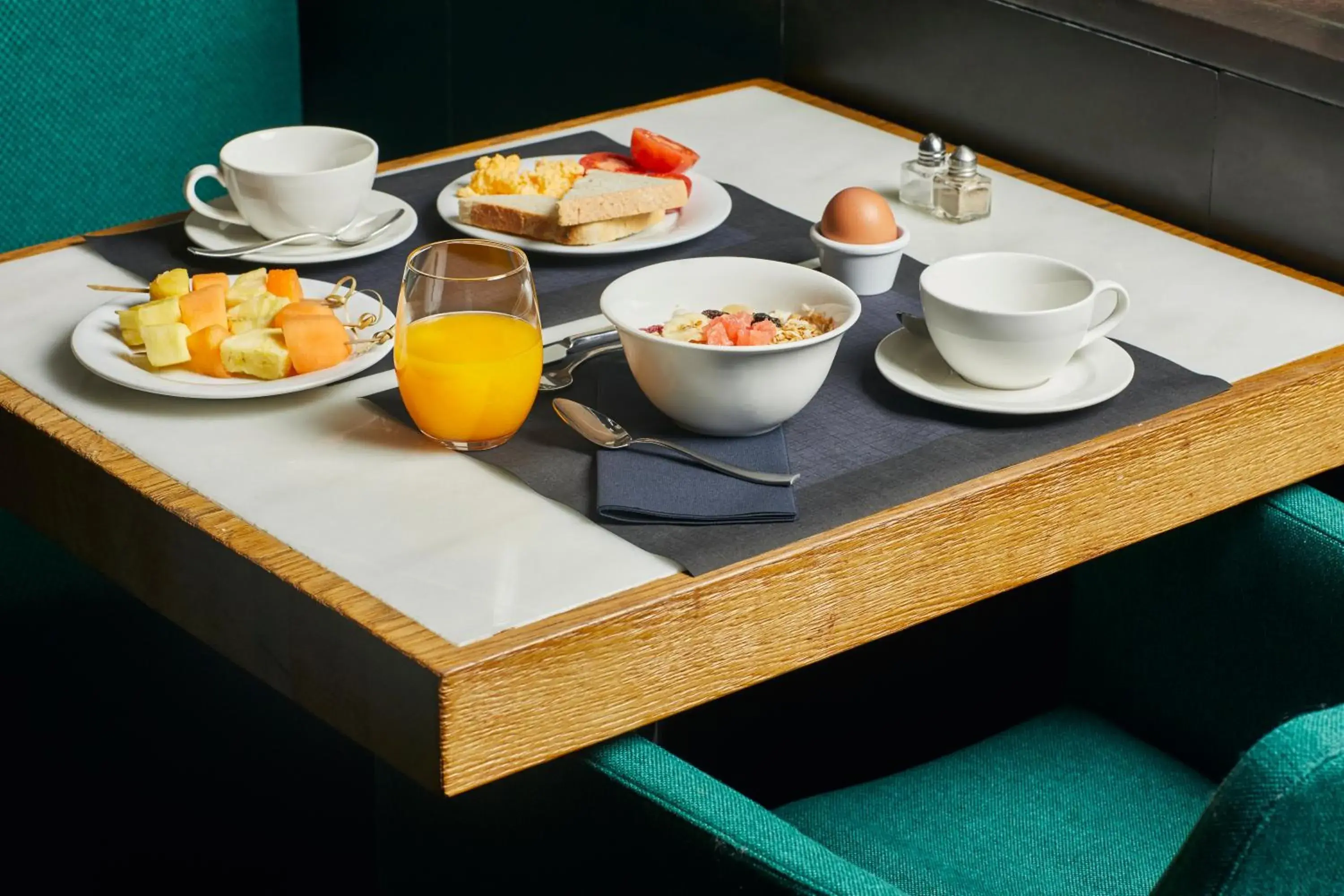 Buffet breakfast in Ohla Barcelona Buffet breakfast in Ohla Barcelona