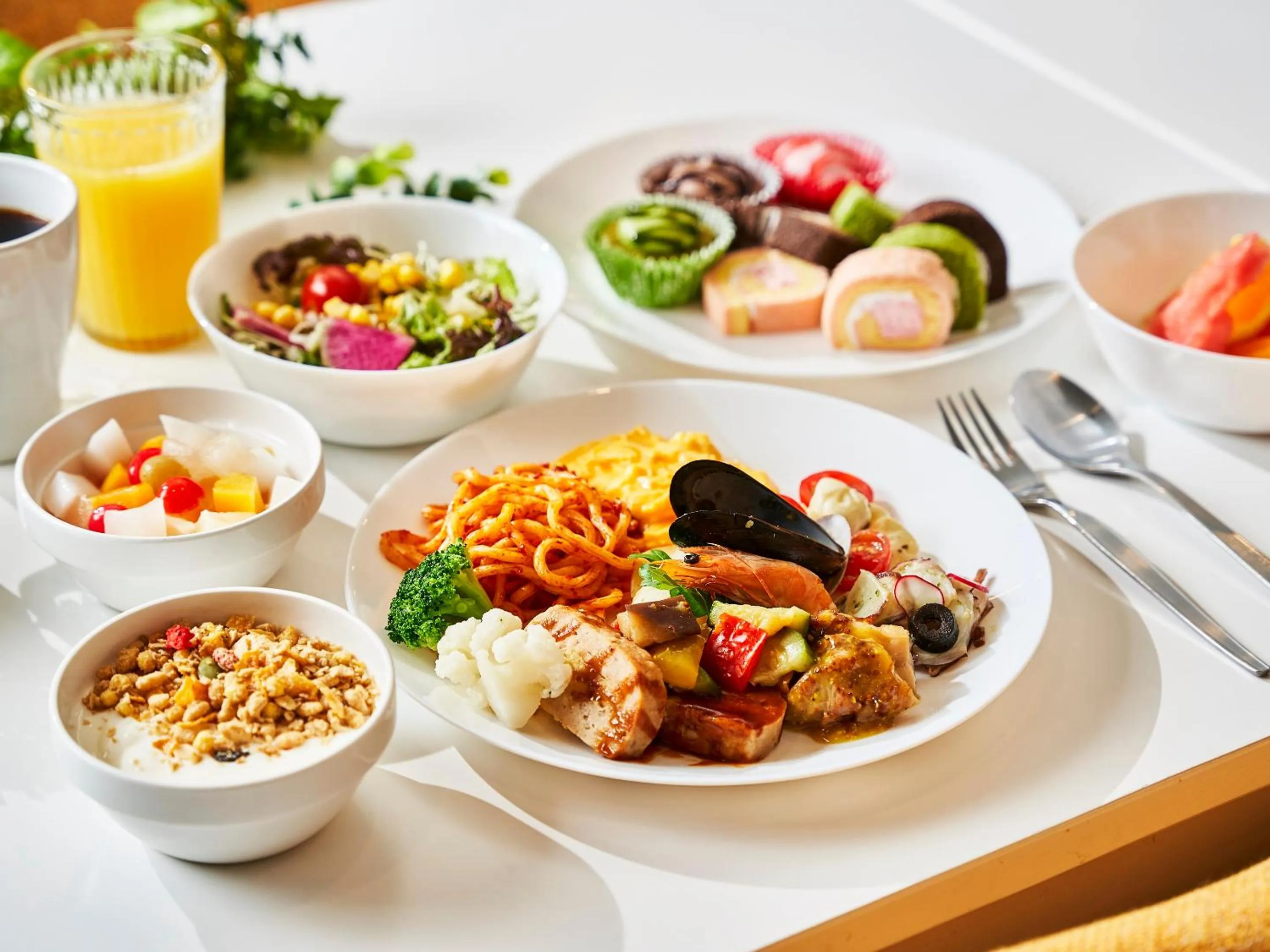 Breakfast in Kobe Sannomiya Union Hotel