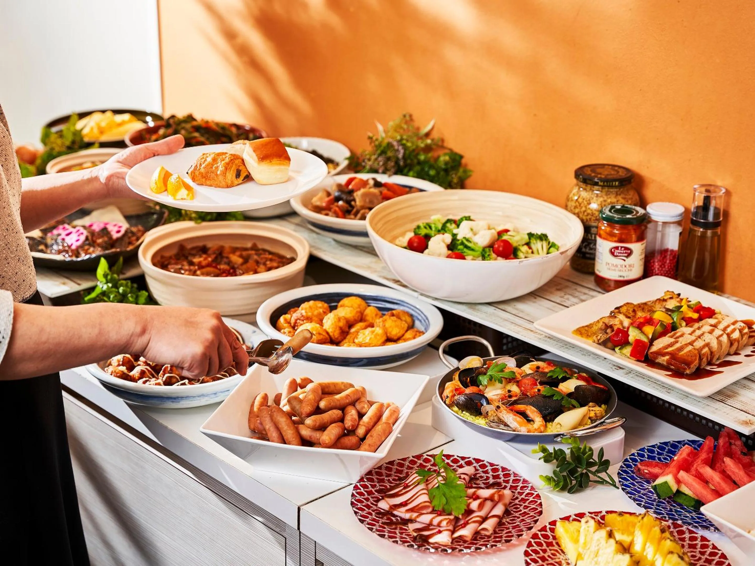 Breakfast in Kobe Sannomiya Union Hotel