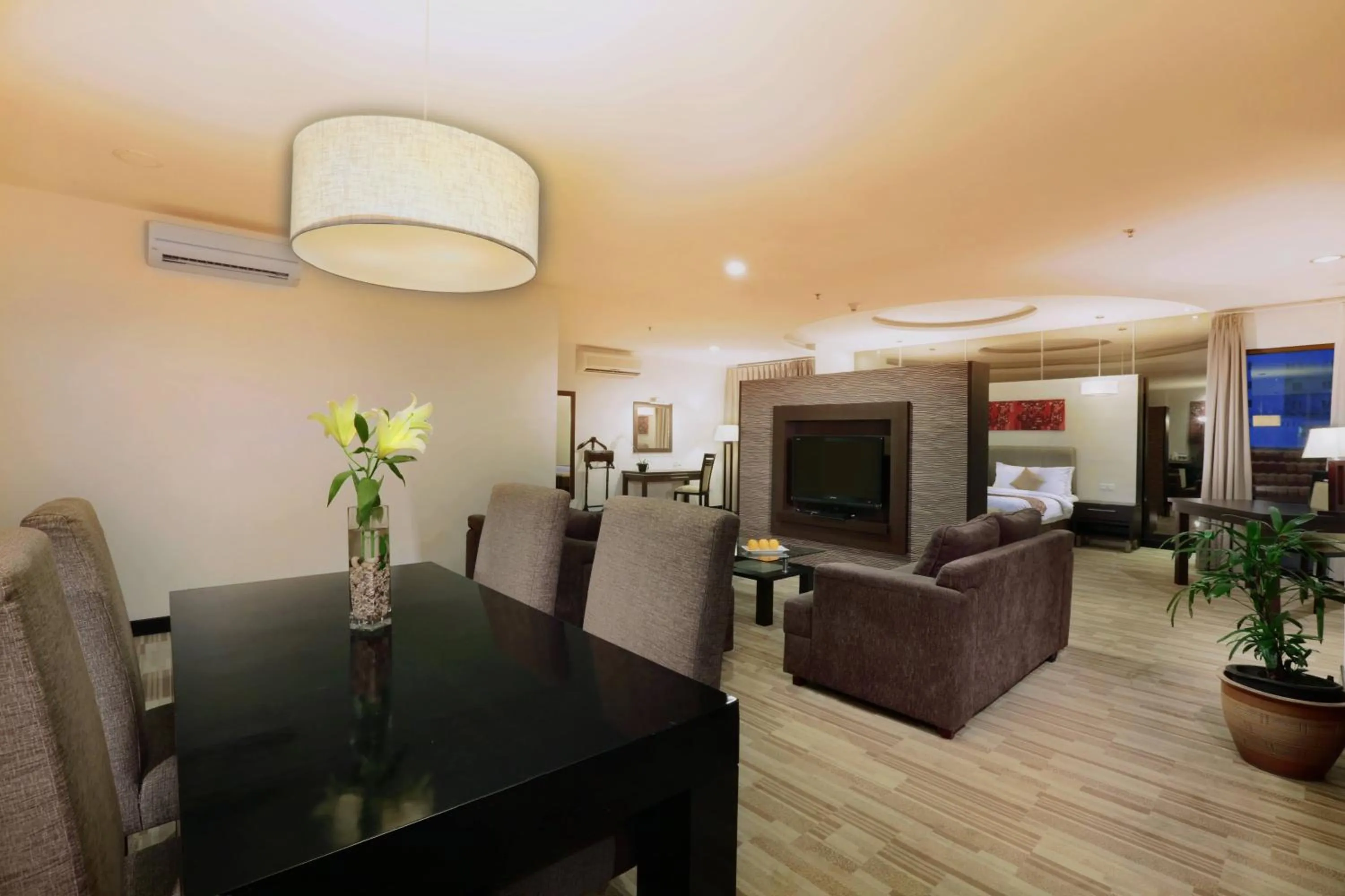 Living room in Aston Pontianak Hotel and Convention Center