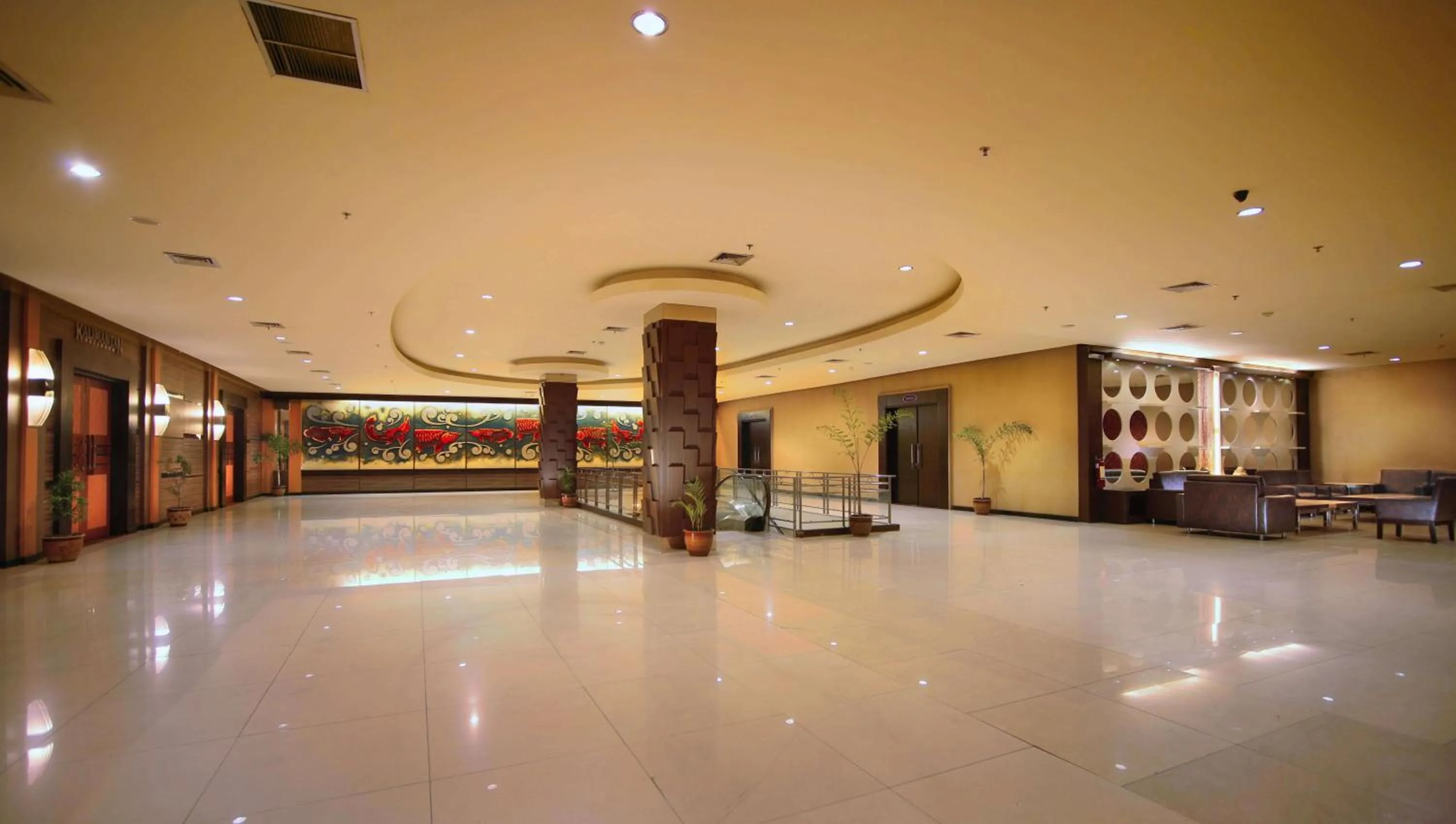 Decorative detail in Aston Pontianak Hotel and Convention Center