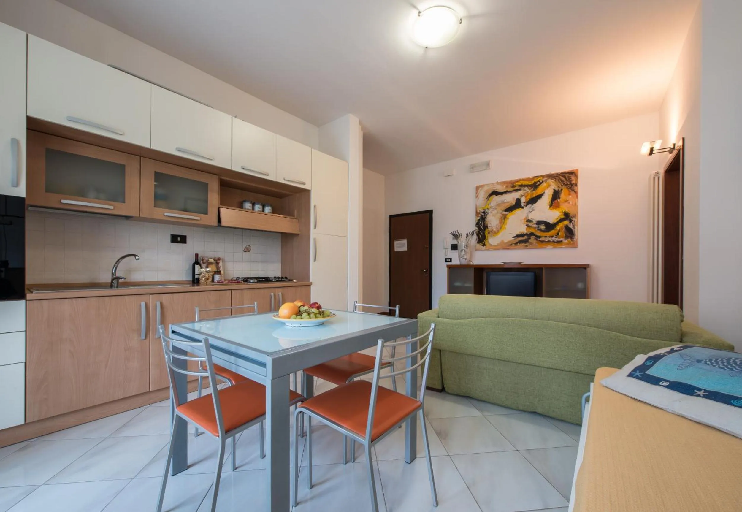 Kitchen or kitchenette in Residence Palazzo Gasparroni