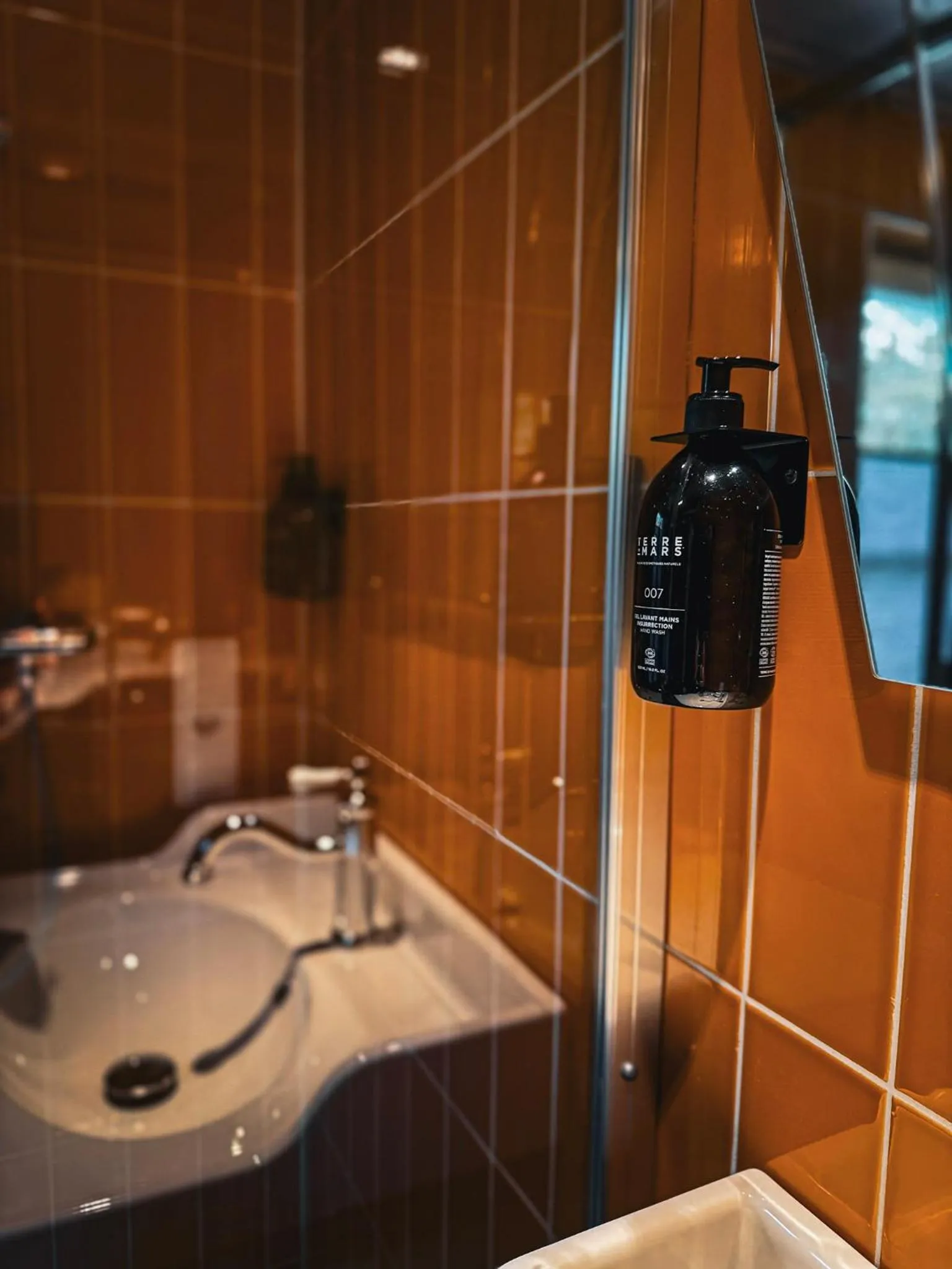 Shower in Hotel Restaurant Ruimzicht