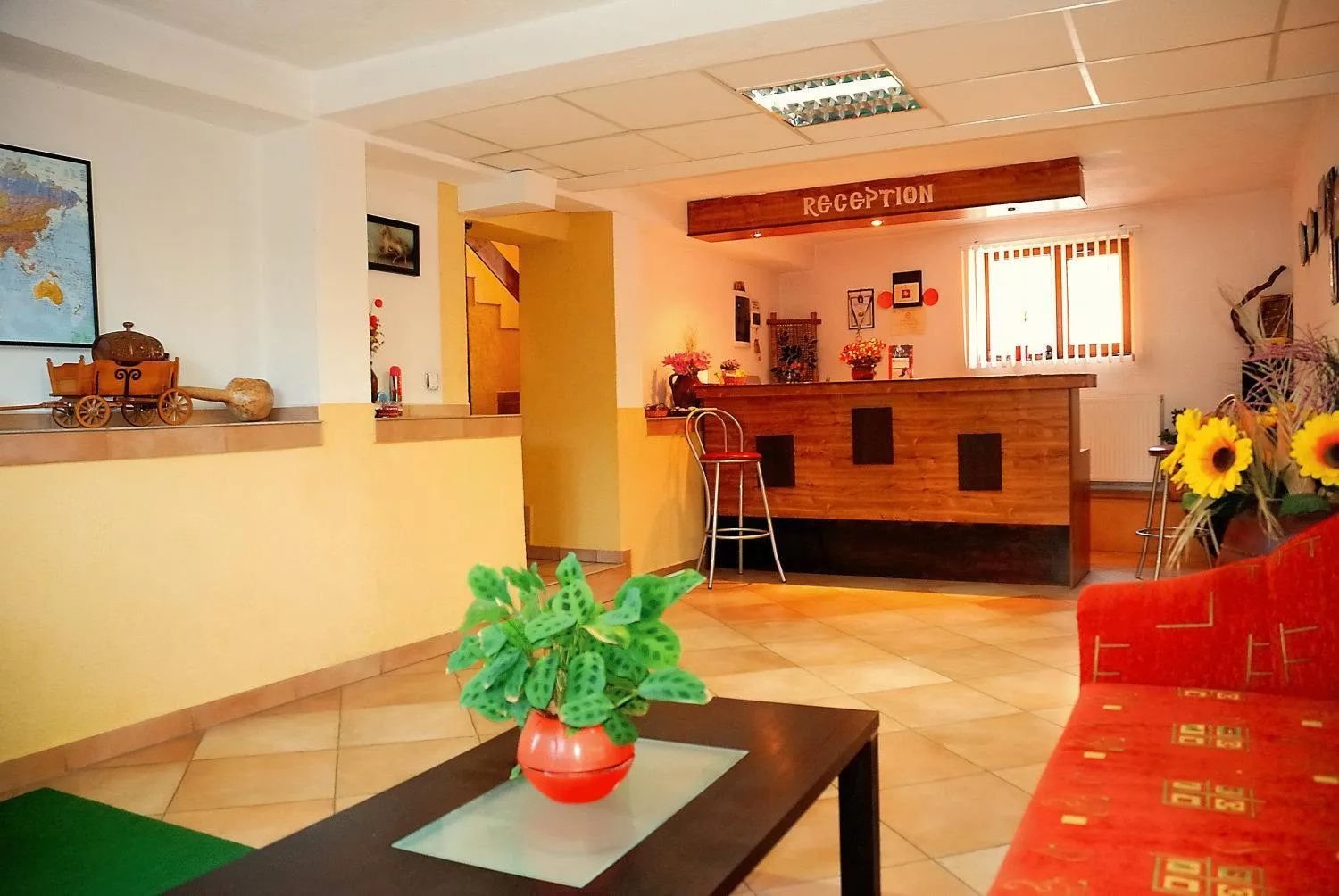 Lobby or reception in Mavrikova Kushta