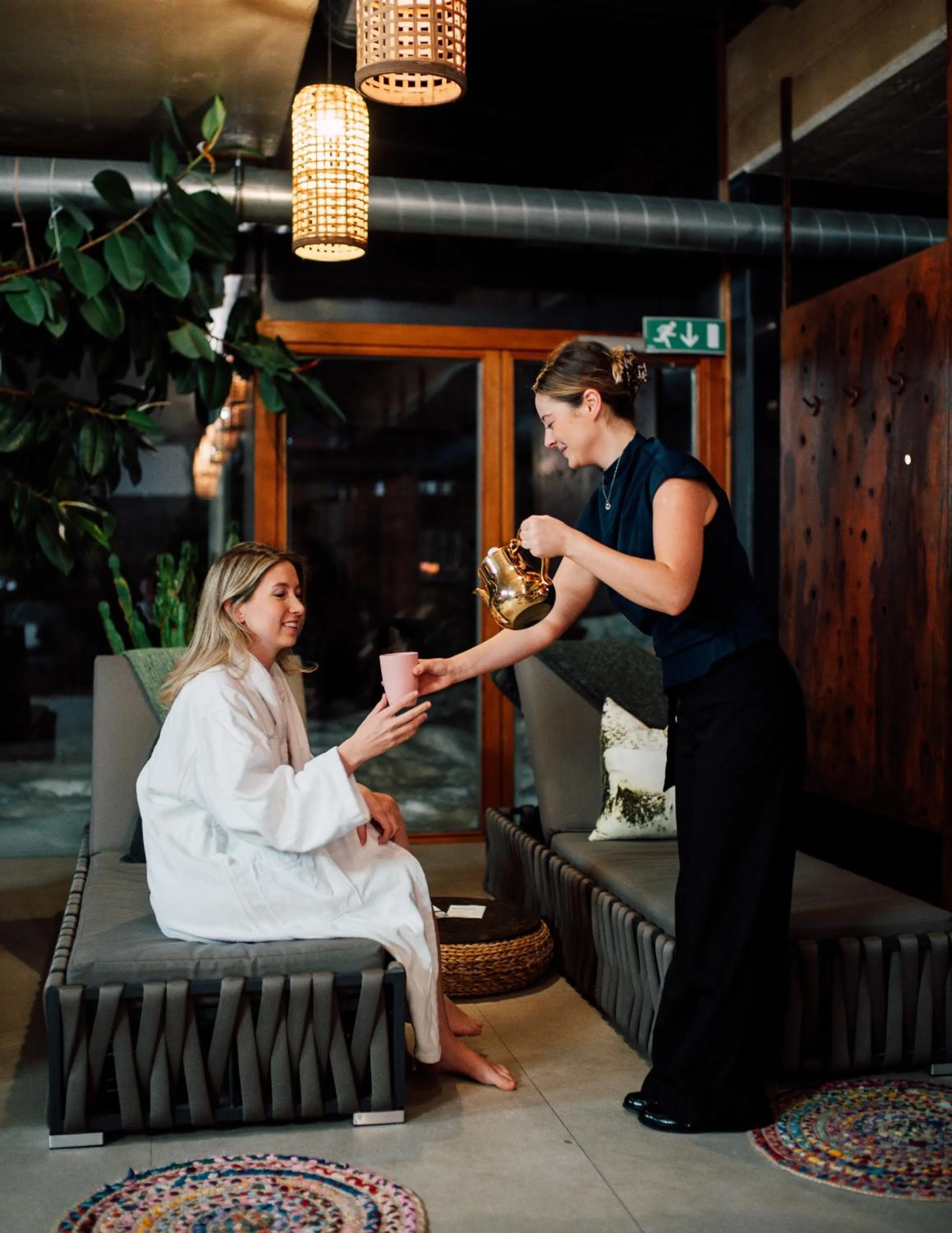 Sauna in "Quality Hosts Arlberg" Hotel Lux Alpinae