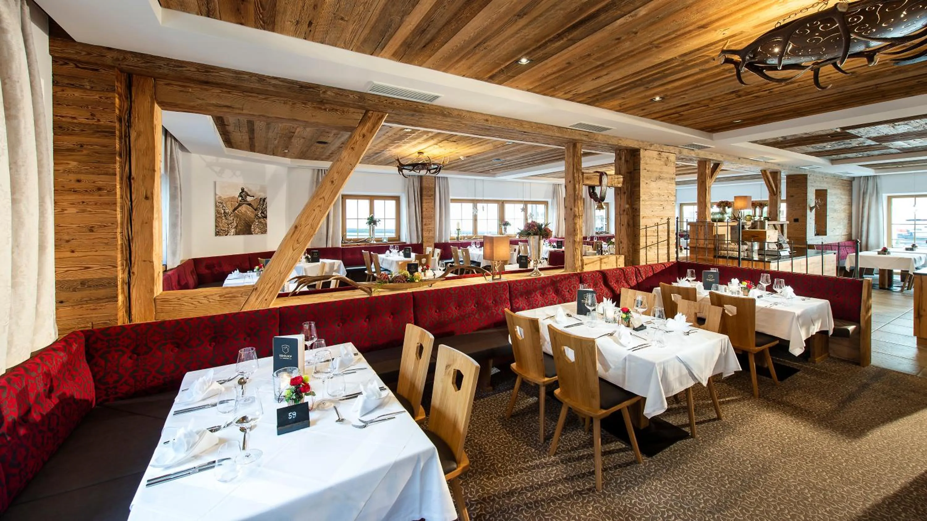 Restaurant/places to eat in Hotel Sendlhof