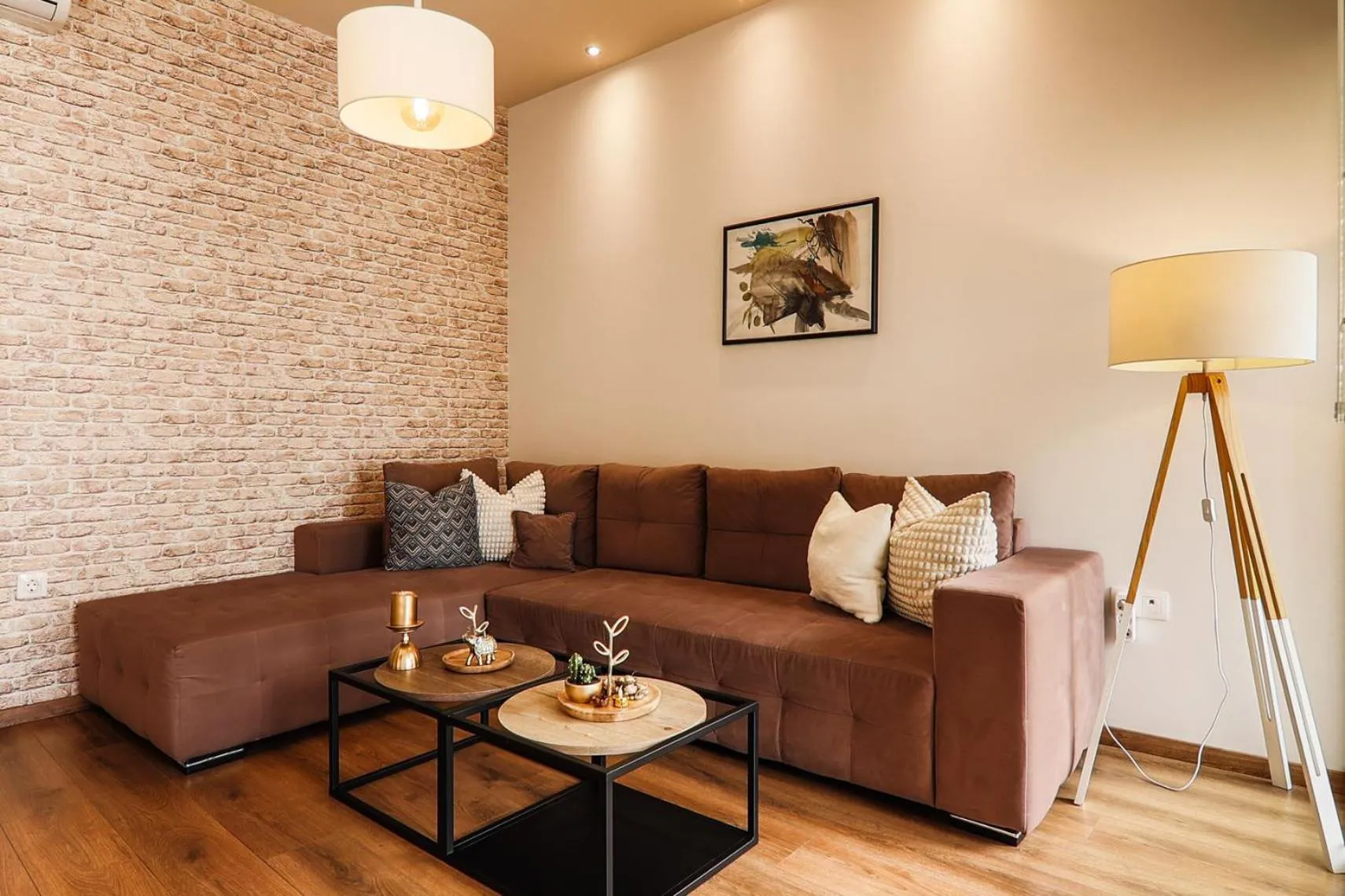 Living room in Superior One Luxury Apartments