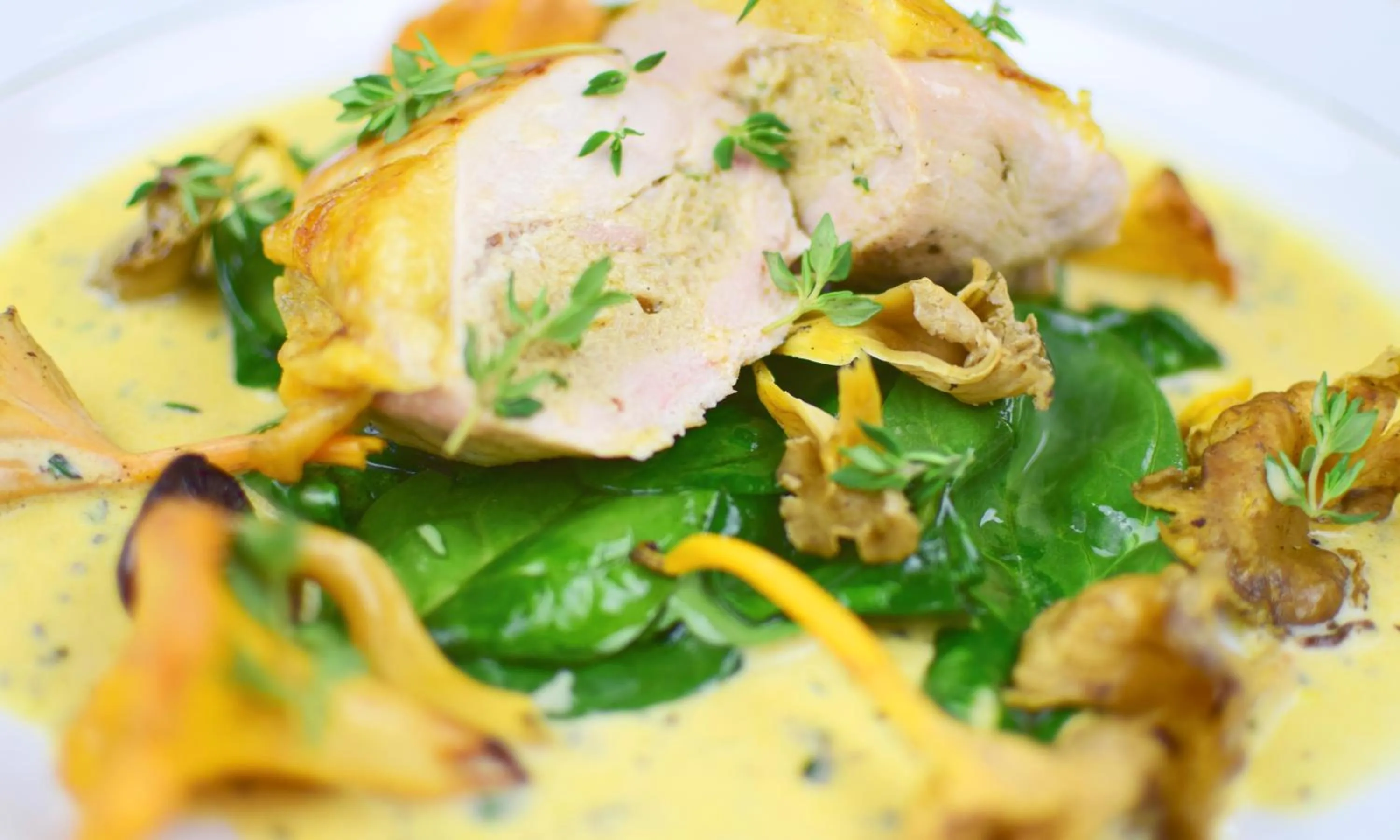 Food close-up in La Fleur De Lys