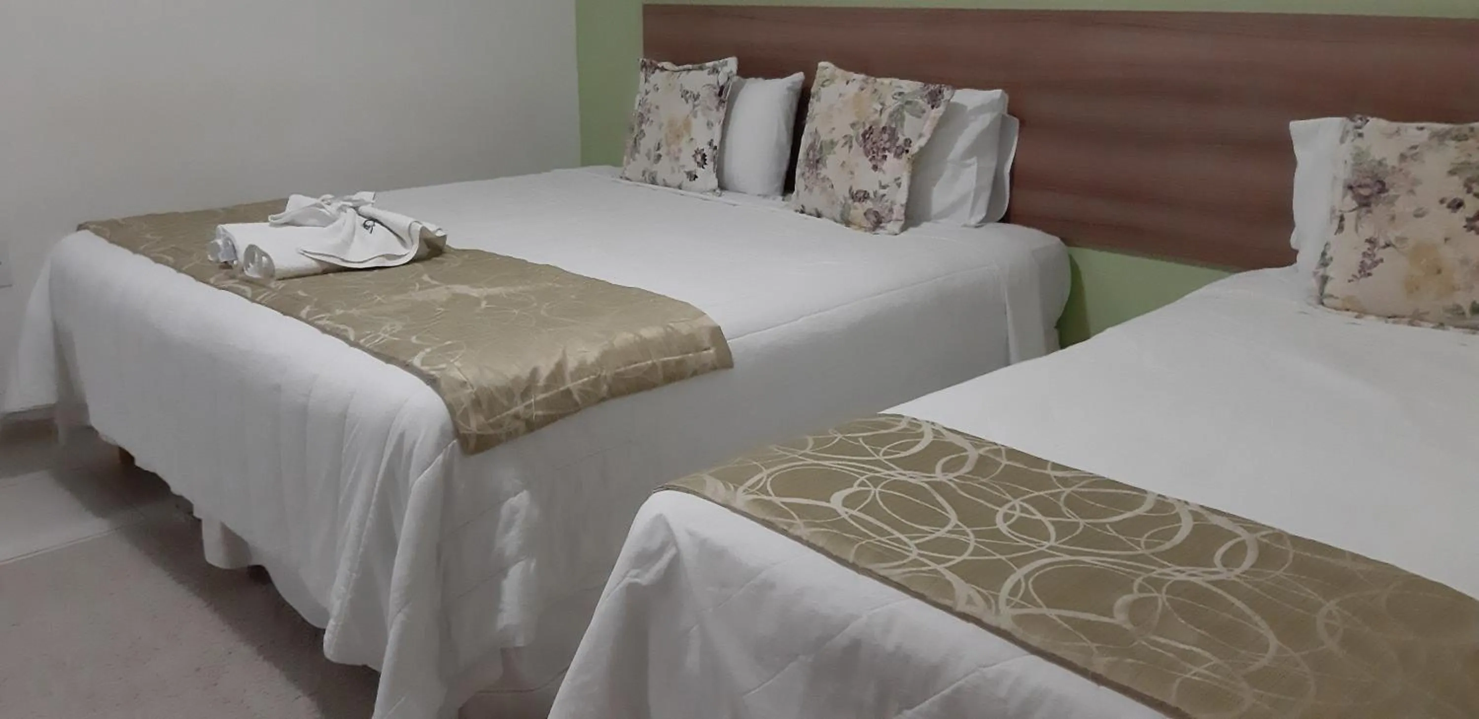 Bed in Hotel Cantinho Verde