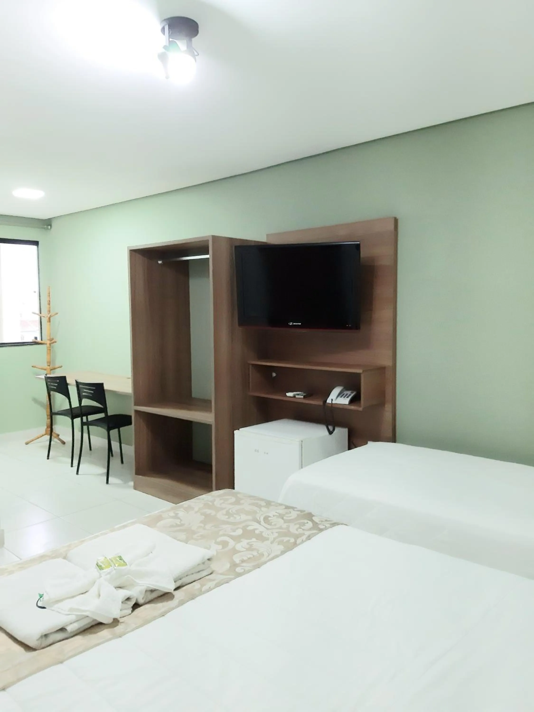 Bed in Hotel Cantinho Verde