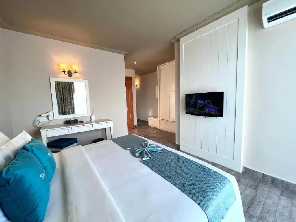 Bed in Tasik Villa International Resort Bed in Tasik Villa International Resort