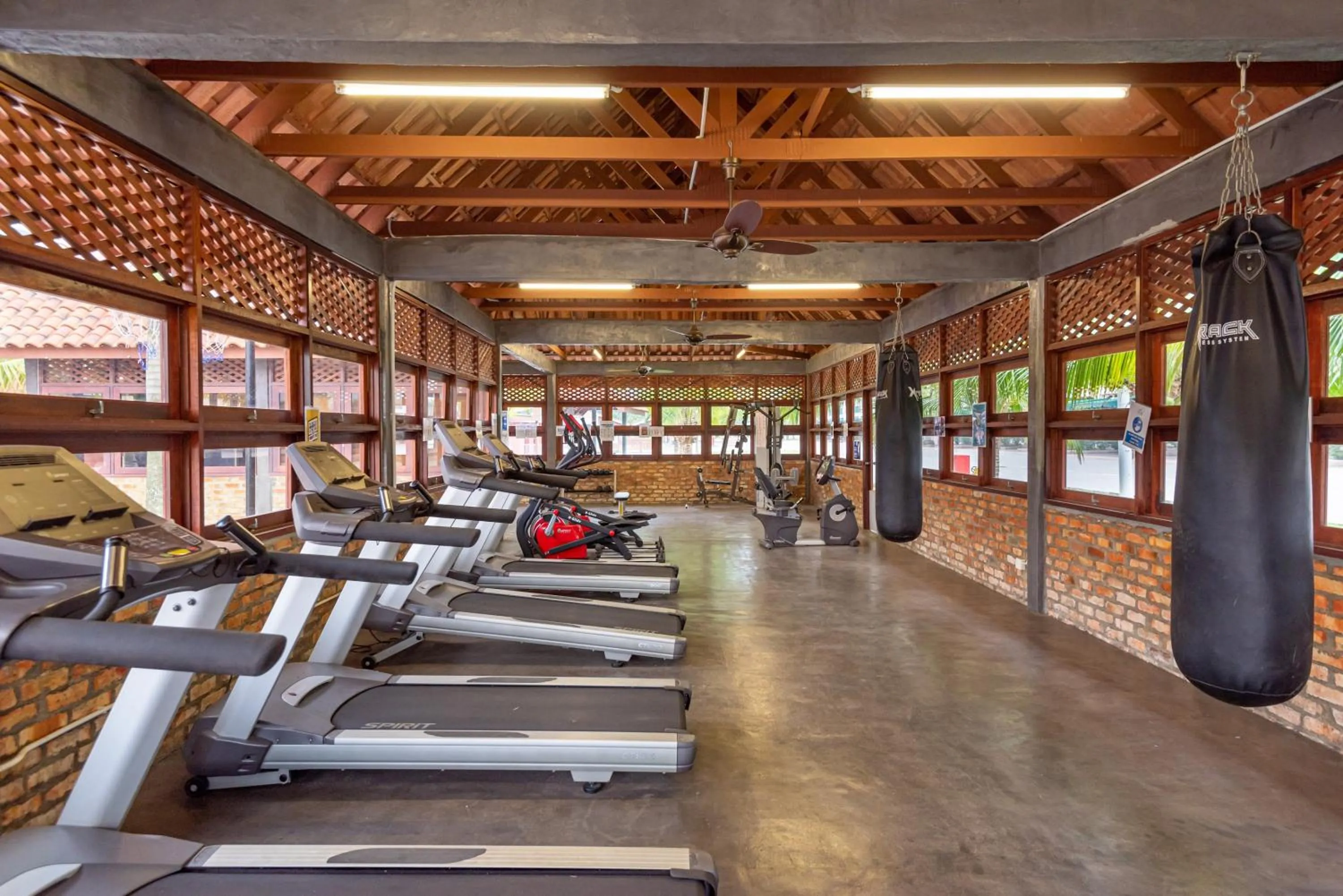 Fitness centre/facilities in Tasik Villa International Resort