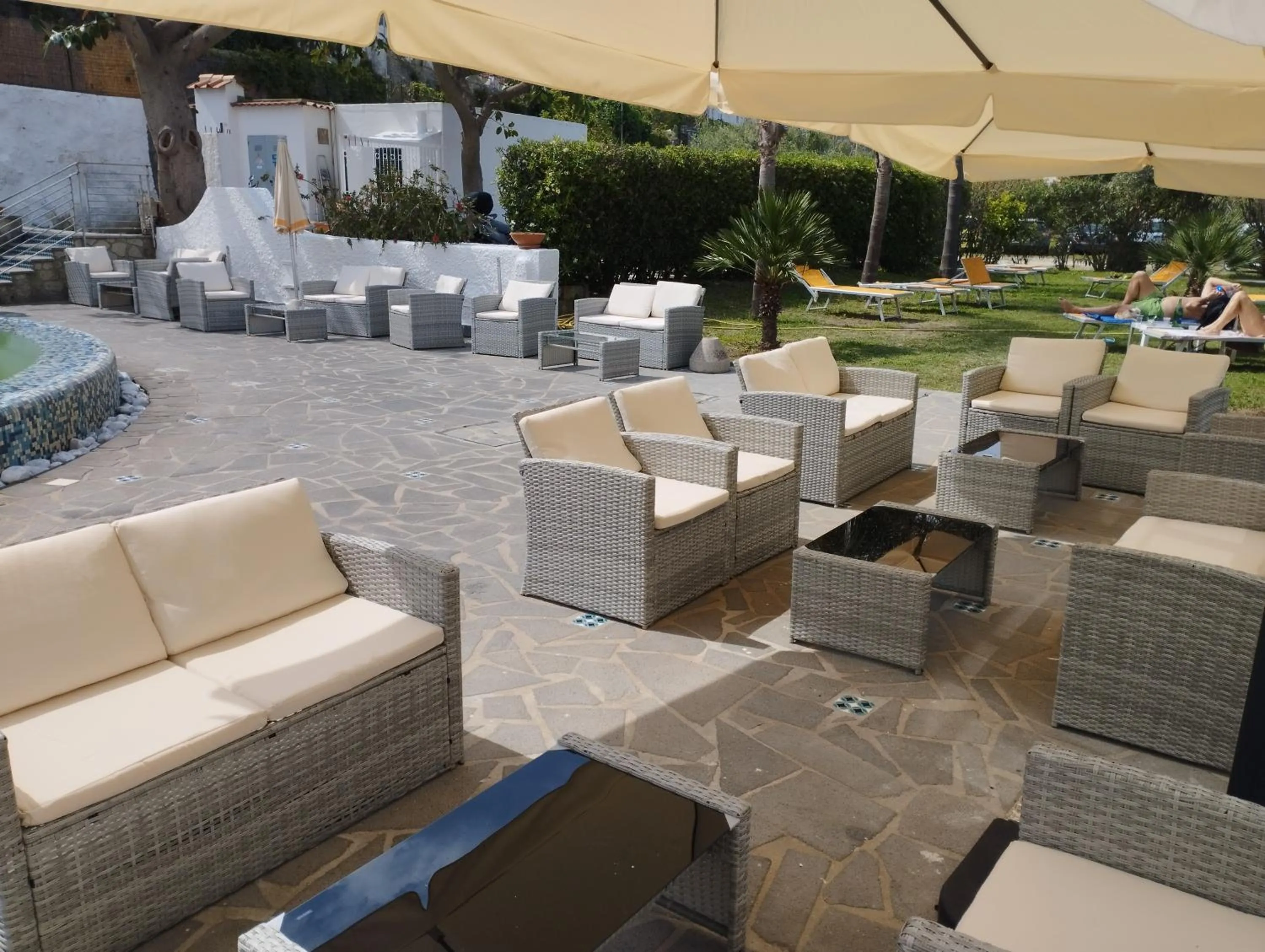 Swimming pool in Hotel Park Victoria