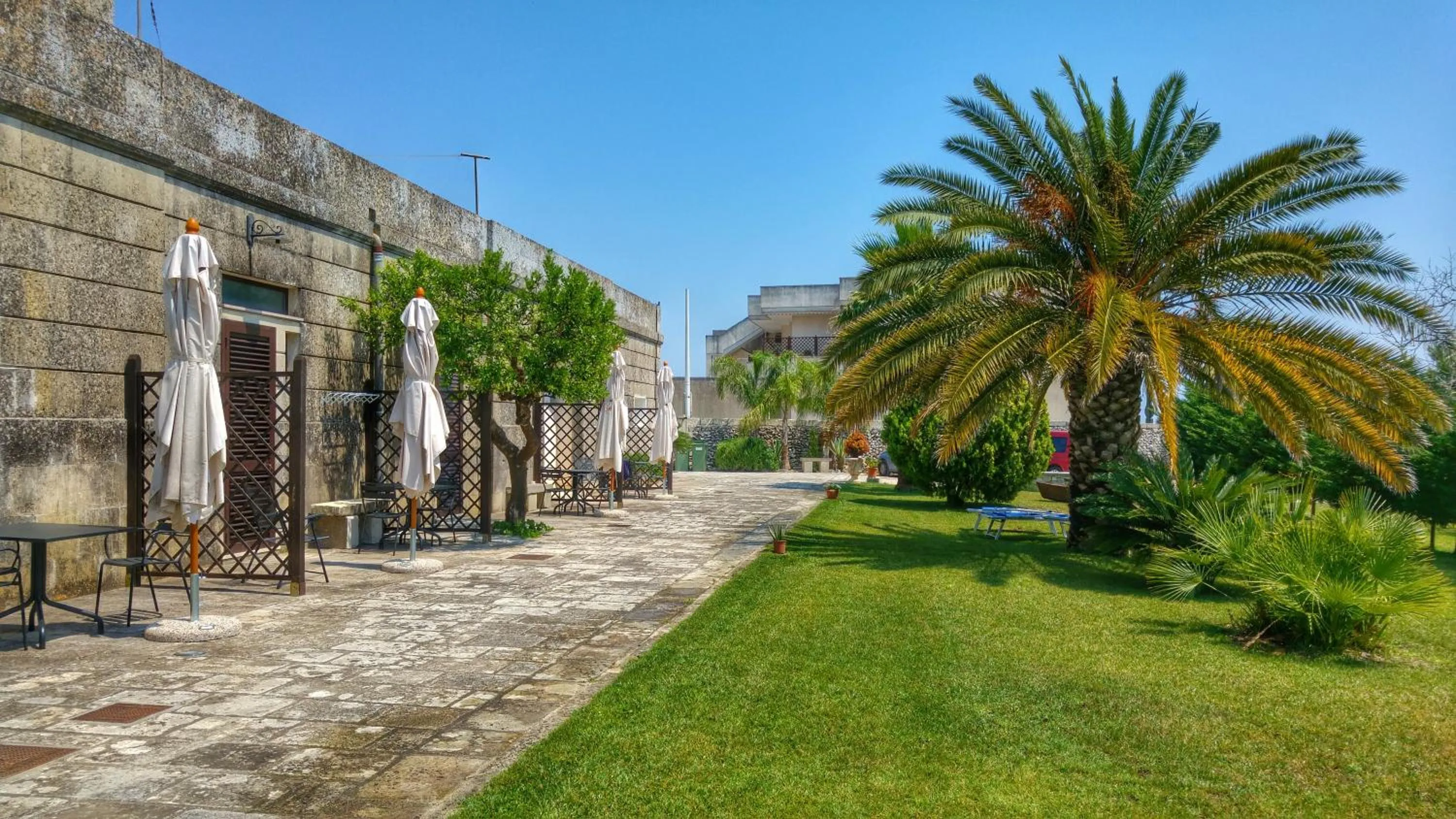 Garden in Villa Papaleo B&B